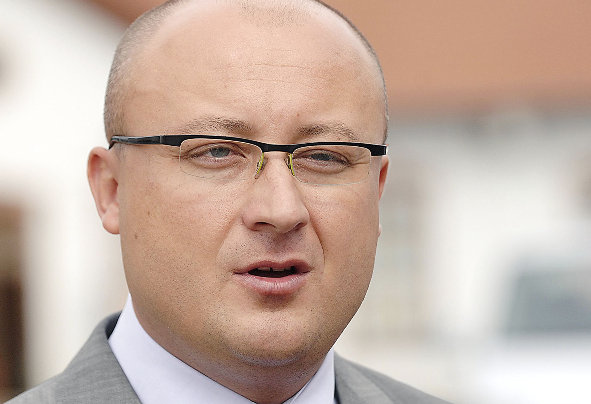 08.09.2011., Cakovec - Radionica zeljeznickih vagona Cakovec predala je 8 obnovljenih vagona serije US-zz Hrvatskim zeljeznicama. Projekt je vrijedan 2,17 milijuna. Branimir Jerneic, direktor HZ Infrastrukture. Photo: Vjeran Zganec-Rogulja/PIXSELL