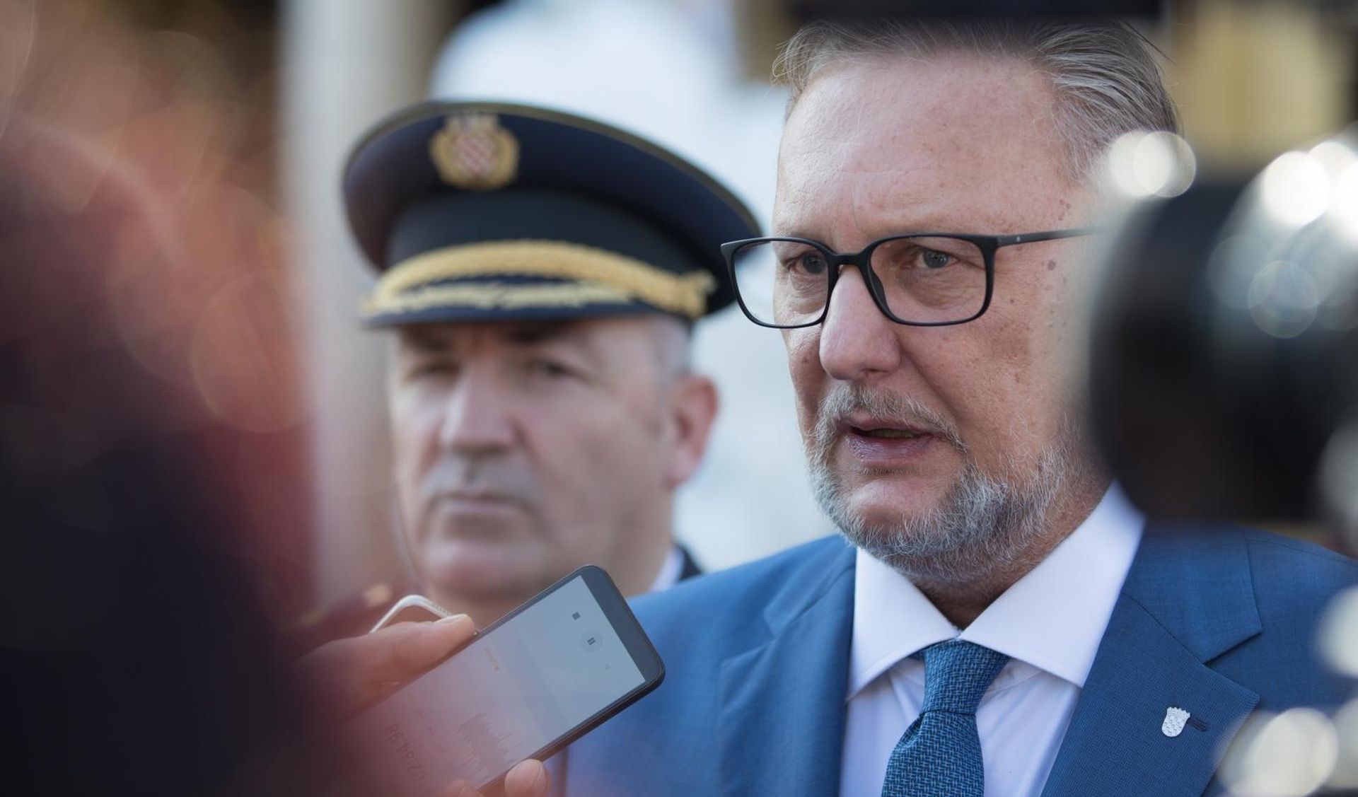 12.09.2018., Zagreb - Na Trgu Republike Hrvatske odrzan je edukativno preventivni program u sklopu akcije - Postujte nase znakove.
Photo: Davor Puklavec/PIXSELL