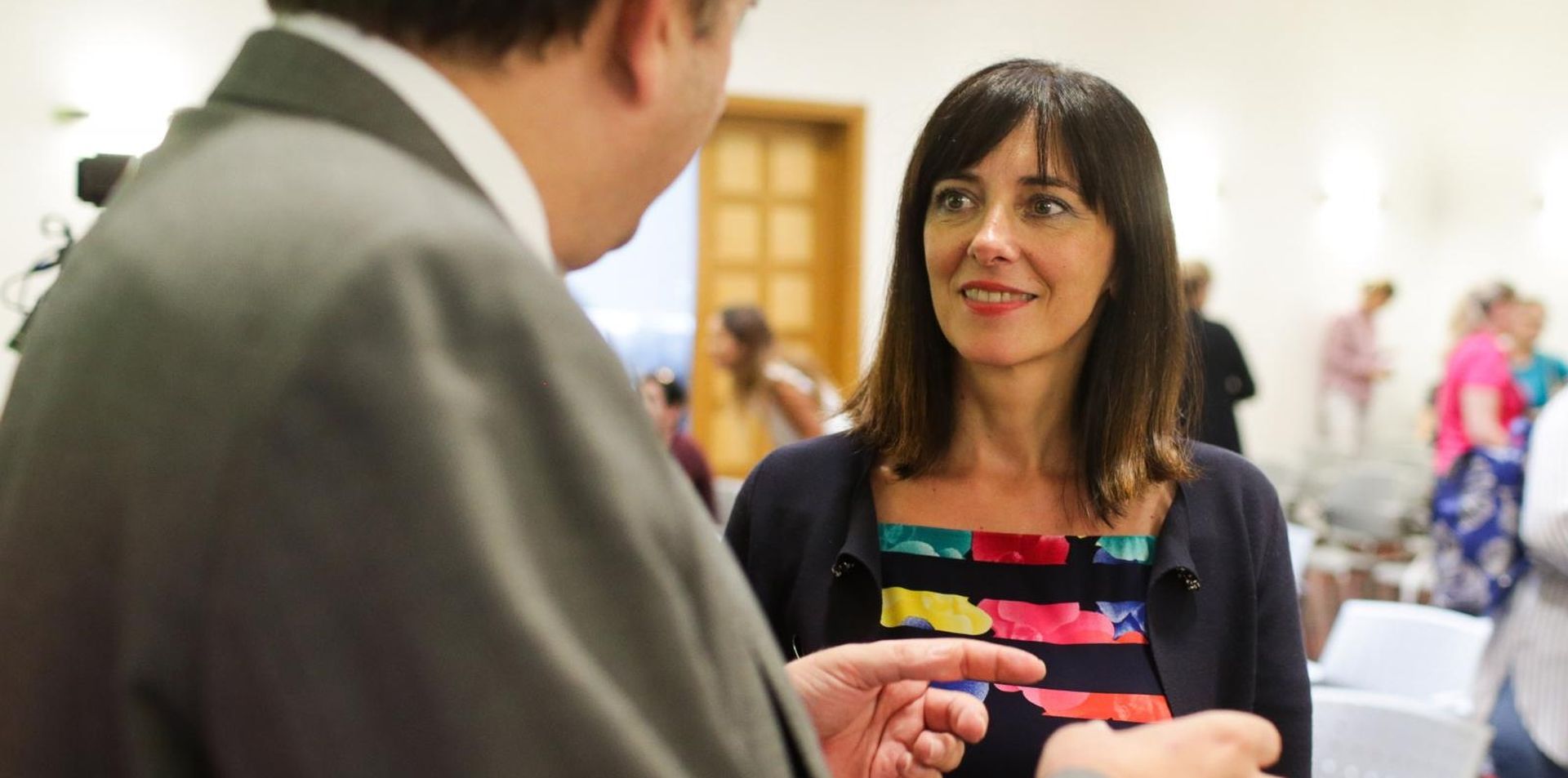 14.09.2018., Zagreb - Konferencija za medije na kojoj je predstavljen projekt i aktivnosti ovogodisnje Europske noci istrazivaca. Otvorila ju je ministrica znanosti i obrazovanja Blazenka Divjak.  Photo: Filip Kos/PIXSELL