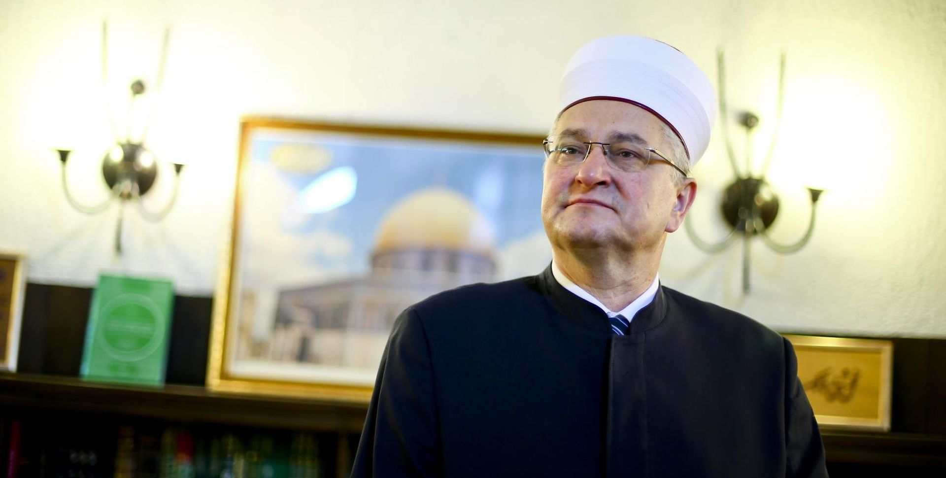 21.06.2017., Zagreb - Islamski centar Zagreb. Muftija Aziz Hasanovic.
Photo: Slavko Midzor/PIXSELL