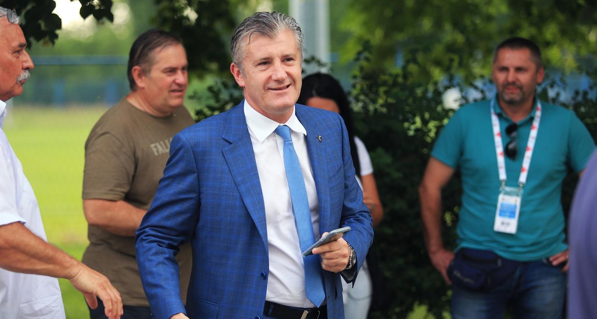 23.05.2018., stadion Cibalia, Vinkovci - Finale hrvatskog nogometnog kupa, GNK Dinamo - HNK Hajduk. Davor Suker 
Photo: Davor Javorovic/PIXSELL