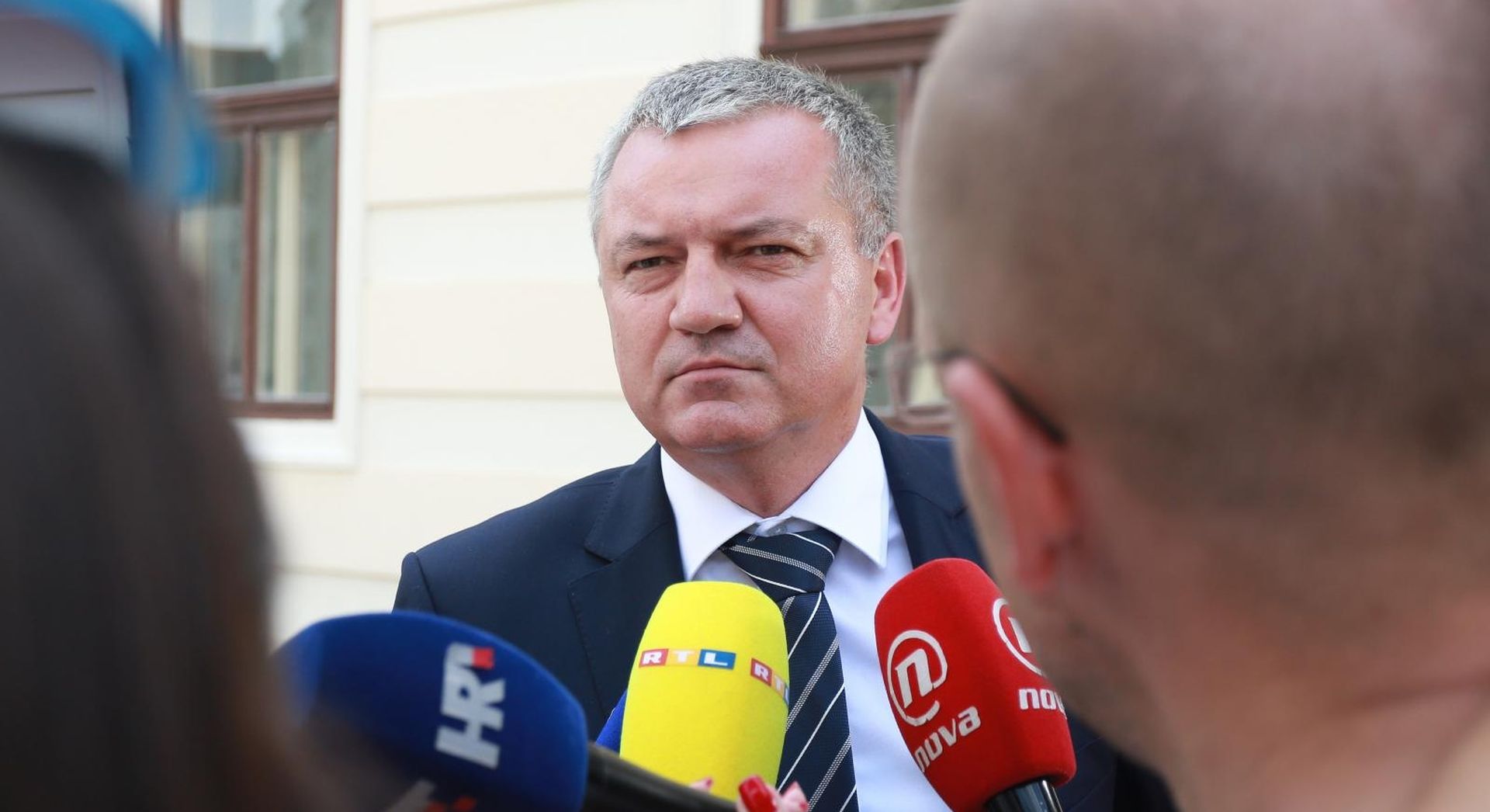23.08.2018., Zagreb - U Banskim dvorima odrzan je sastanak Uprave Uljanika i Vlade RH. Darko Horvat.
Photo: Matija Habljak/PIXSELL