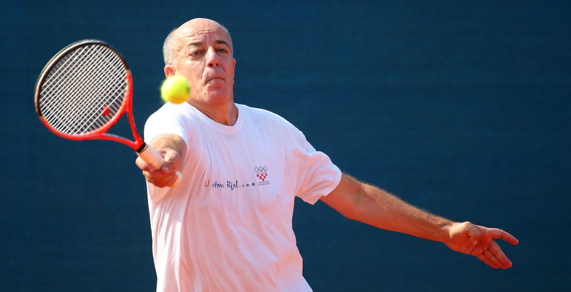 25.07.2015., Umag - 26. Konzum Croatia Open Umag, VIP turnir. Drago Cosic. 
Photo: Jurica Galoic/PIXSELL