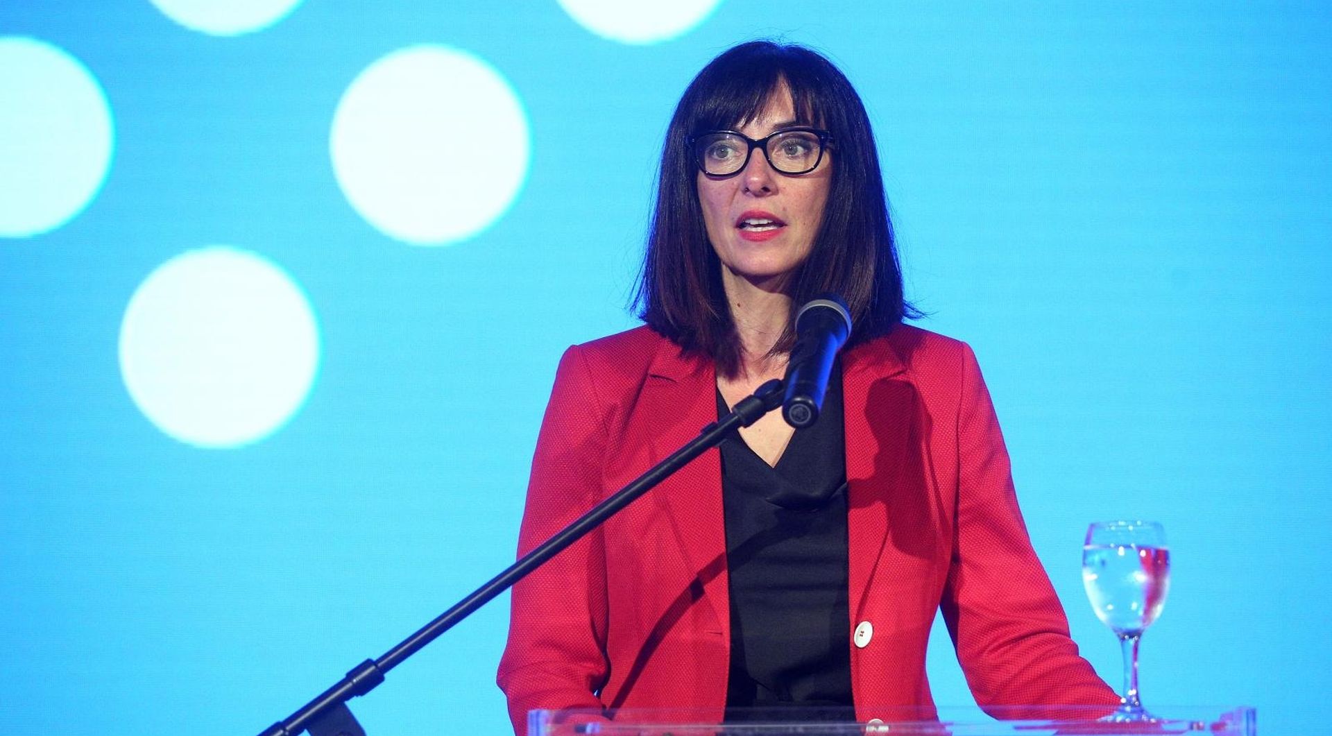 28.08.2018., Zagreb - U City Plaza Zagreb, odrzana prezentacija zavrsetka projekta e-Skole, uspostava sustava razvoja digitalno zrelih skola. Ministrica znanosti i obrazovanja Blazenka Divjak. Photo: Zarko Basic/PIXSELL