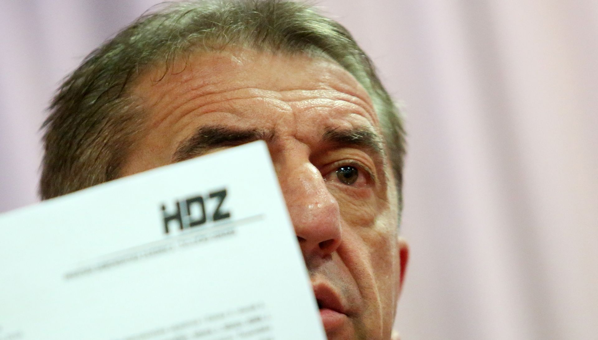 Zagreb: Darko Milinović osvrnuo se na izbacivanje iz HDZ-a 06.09.2018., Zagreb -  Konferencija za medije  licko-senjskog zupana Darka Milinovica  povodom izbacivanja iz Hrvatske demokratske zajednice.
Photo: Borna Filic/PIXSELL
