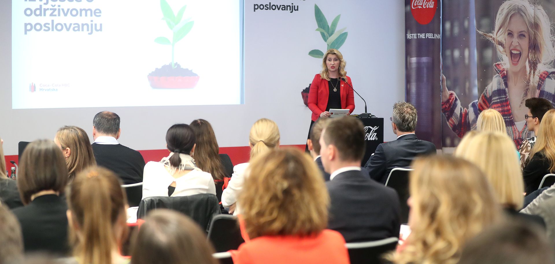 05.10.2018., Zagreb - Coca-Cola Hrvatska predstavila je godisnje izvjesce o odrzivom poslovanju. 
Photo:  Igor Kralj/PIXSELL