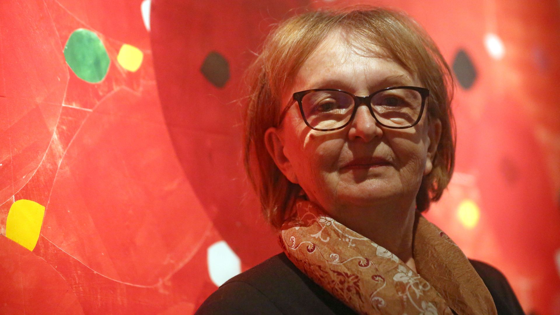 Zagreb, 03.10.2018. - U Galeriji Klovićevi dvori održana je konferencija za medije u povodu otvorenja retrospektivne izložbe Nevenke Arbanas. Uz izložbu je predstavljen i ostali izložbeni program Galerije predviđen za jesen 2018. Na fotografiji Nevenka Arbanas.  foto HINA/ Daniel KASAP/ dk