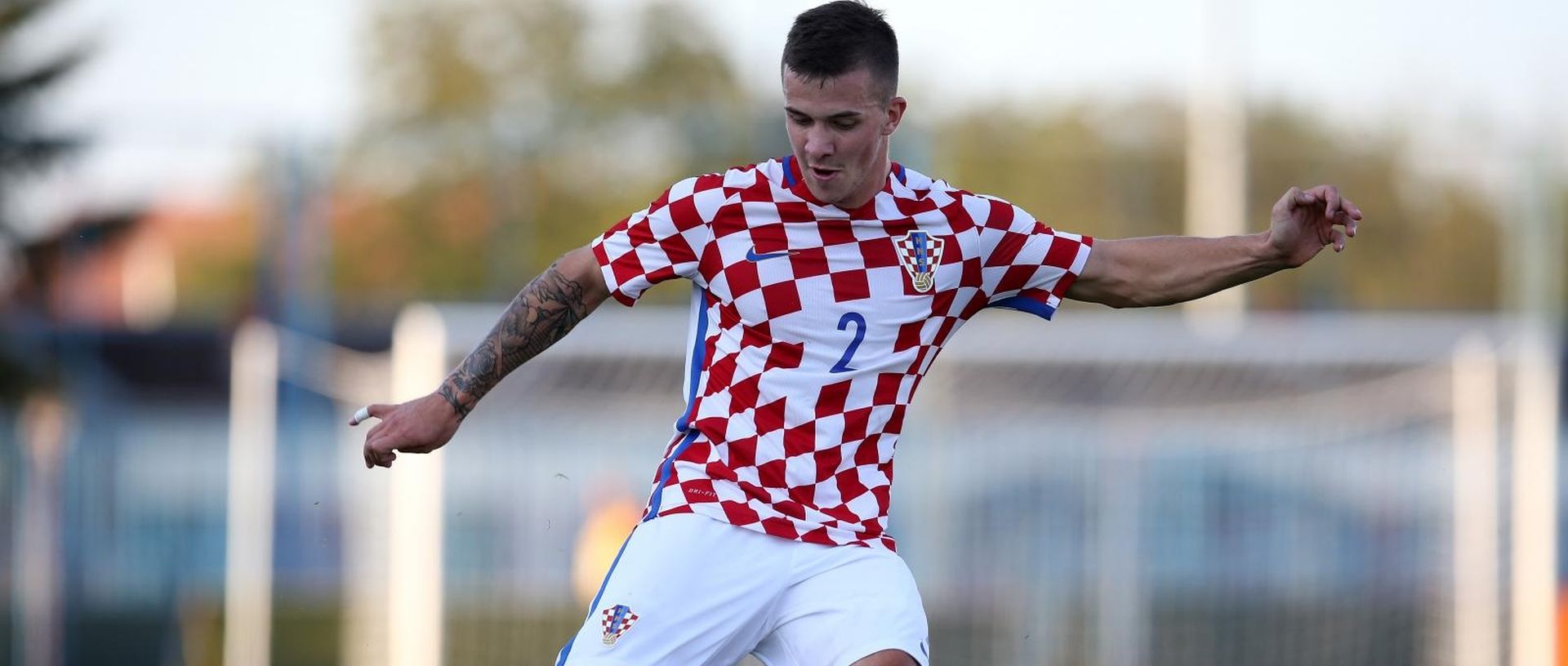 01.09.2016., Gradski stadion, Koprivnica - Kvalifikacije za U21 Europsko prvenstvo koje ce se igrati u Poljskoj 2017., skupina 6, Hrvatska - Svedska. Karlo Bartolec. Photo: Igor Kralj/PIXSELL