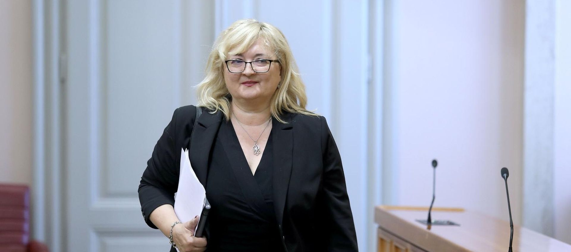 06.06.2018., Zagreb - U nastavku 8. sjednice Sabor RH raspravlja o izmjenama i dopunama Zakona o regulaciji energetskih djelatnosti. Ines Strenja Linic Photo: Patrik Macek/PIXSELL