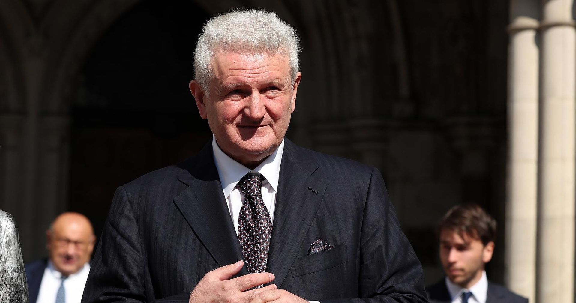 06.09.2018., London - Ivica Todoric i njegovi odvjetnici, Jadranka Slokovic, Cedo Prodanovic i Cherie Blair odlaze sa zakazanog rocista o izrucenju na visokom sudu u Londonu. Novo rociste zakazano je za 15.10.2018. godine na istom ovom sudu. Photo: Goran Stanzl/PIXSELL