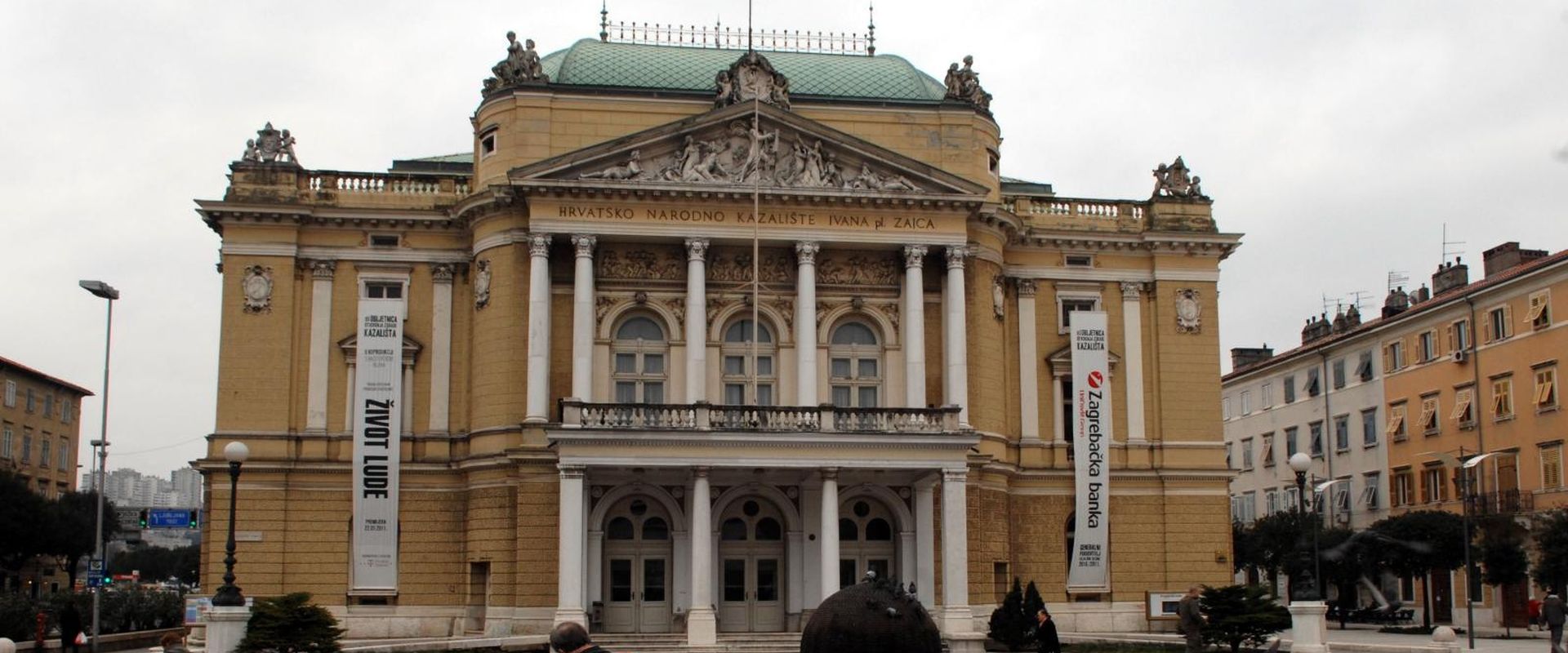 19.01.2011., Rijeka - U kazalistu HNK Ivana pl. Zajca ove subote odrzat ce se premijera predstave prema novelama Ryunosake Akutagawe "Zivot Lude" u reziji Davida Doiashvilija.
Photo: Goran Kovacic/PIXSELL