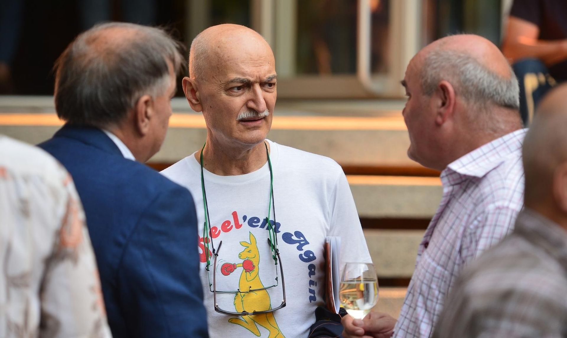 13.06.2017., Zagreb - U Radnickoj galeriji otvorena je izlozba Vatroslava Kulisa. Slaven Letica. Photo: Marko Prpic/PIXSELL