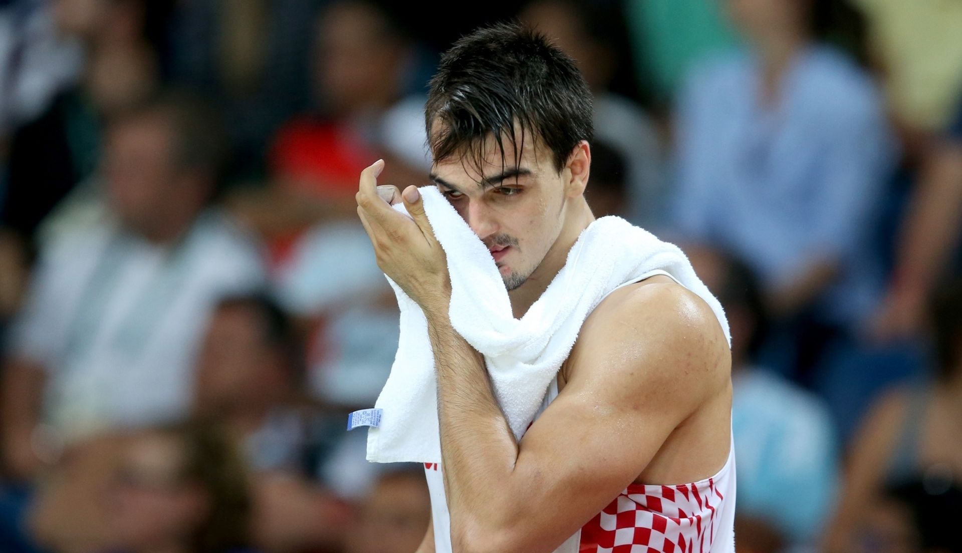 17.08.2016., Rio de Janeiro - Olimpijske igre Rio 2016. Kosarkaska utakmica, cetvrtfinale Hrvatska - Srbija. Dario Saric.
Photo: Igor Kralj/PIXSELL