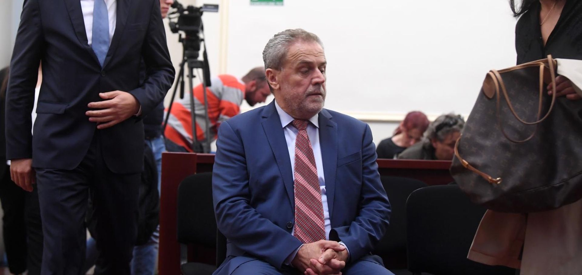 19.10.2018., Zagreb - Na Zupanijskom sudu u aferi standovi odrzala se objava nepravomocne presude Milanu Bandicu, Ivici Lovricu i Zdenki Palac. Milan Bandic i ostali optuzeni nepravomocno su  oslobodjeni
Photo: Marko Lukunic/PIXSELL