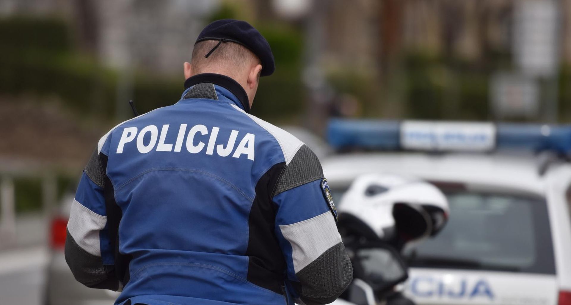 20.03.2017., Sibenik -
Policijske oznake na sluzbenim vozilima.
Photo: Hrvoje Jelavic/PIXSELL