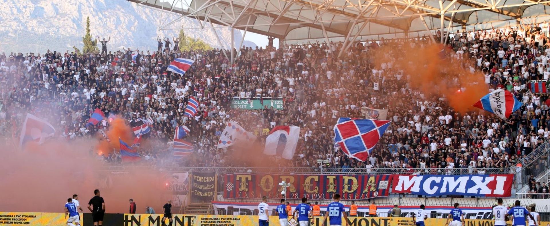 29.09.2018., Split - Hrvatski Telekom Prva liga, 9. kolo, HNK Hajduk - GNK Dinamo. Photo: Miranda Cikotic/PIXSELL