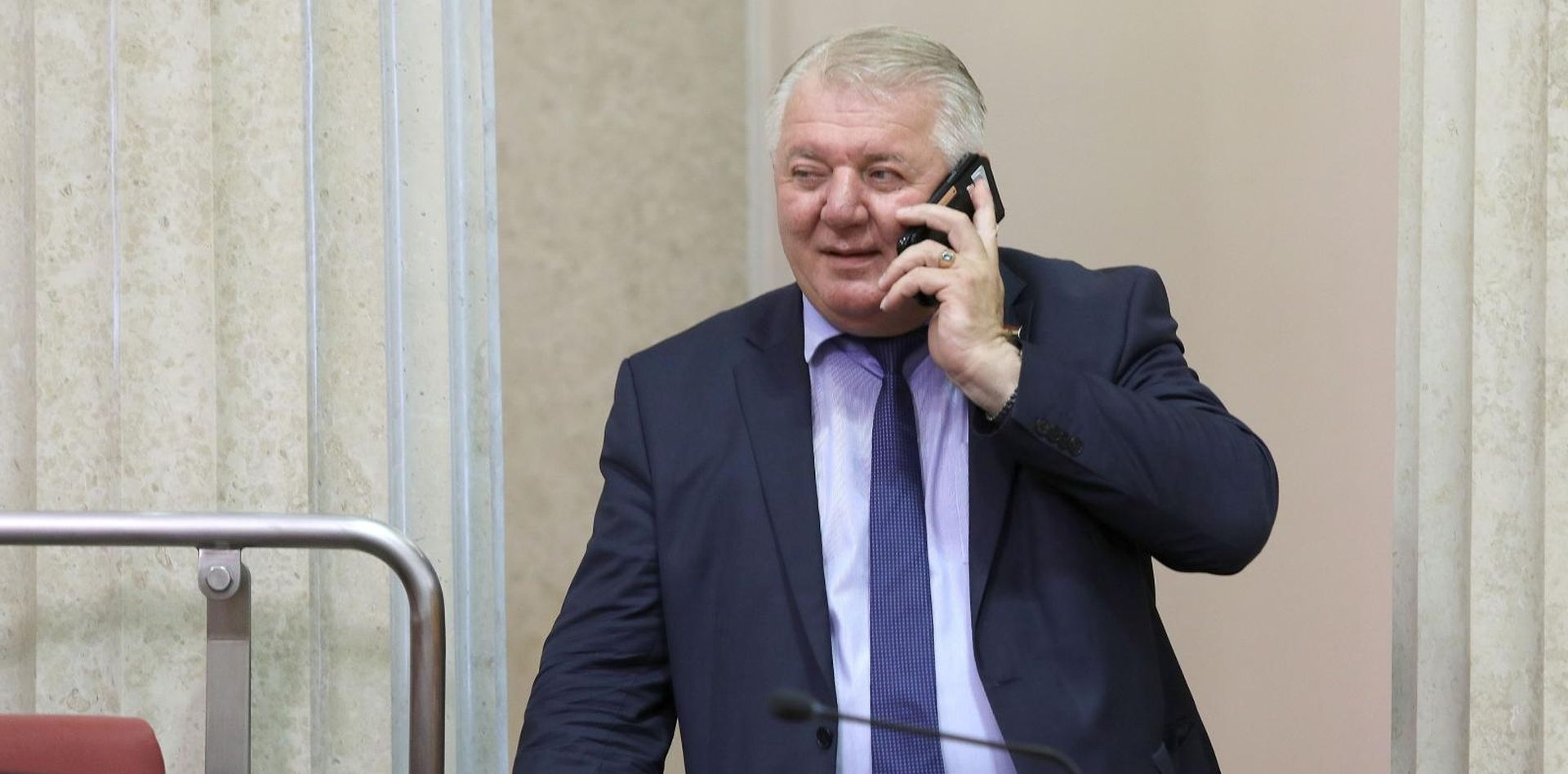 30.05.2018., Zagreb - U nastavku 8. sjednice Sabor RH raspravlja o izmjenama i dopunama Zakona o unapredjenju poduzetnicke infrastrukture. Josip Djakic. 
Photo: Patrik Macek/PIXSELL