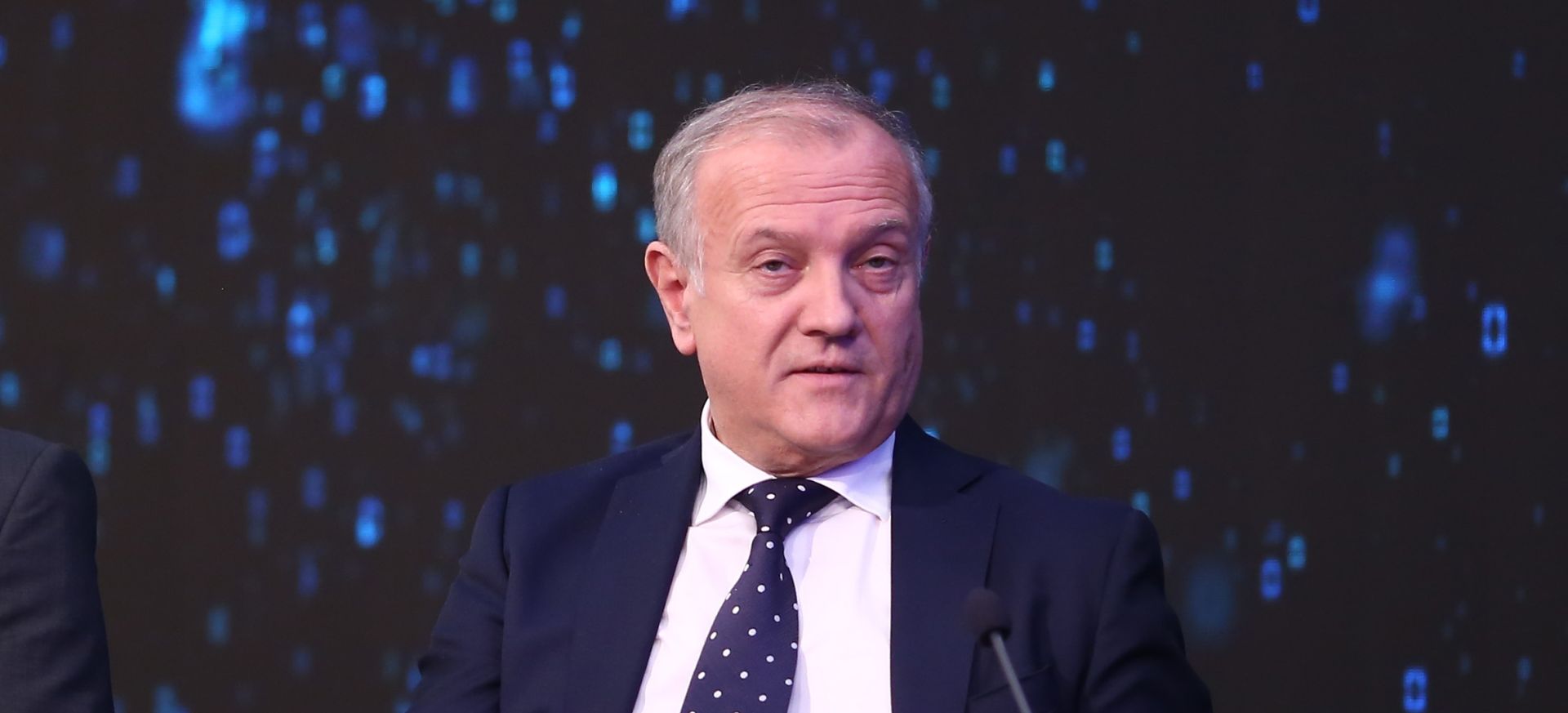Rabac: Nacionalno savjetovanje o gospodarstvu i poduzetništvu, panel pitajte Vladu 19.10.2018., Rabac - U TUI Family Life Bellevue Resortu odrzava se XXII. Nacionalno savjetovanje o gospodarstu i poduzetnistvu. Panel: Pitajte Vladu. Darko Horvat, Drazen Bosnjakovic
Photo: Igor Soban/PIXSELL