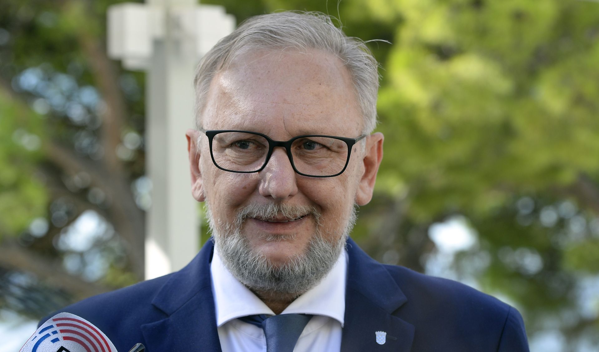 Makarska, 24.10.2018. - Svečana sjednica Gradskoga vijeća Grada Makarske, u povodu Dana Grada. Na slici ministar unutarnjih poslova Davor Božinović.
Foto HINA/ Mario STRMOTIĆ/ ms