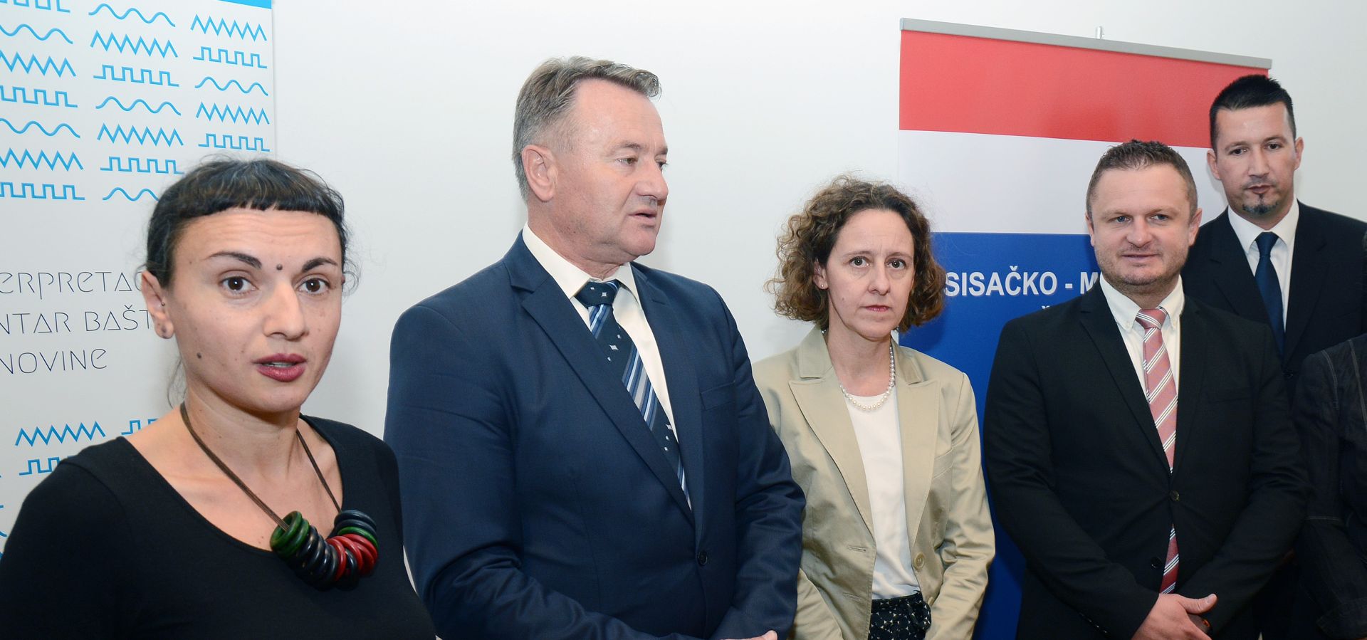 19.10.2018., Petrinja - Ministrica kulture Nina Obuljen Korzinek i sisacko-moslavacki zupan Ivo Zinic svecano su otvorili Interpretacijski centar bastine Banovine a ravnateljica ove ustanove je Marina Mladenovic. 

Photo: Nikola Cutuk/PIXSELL