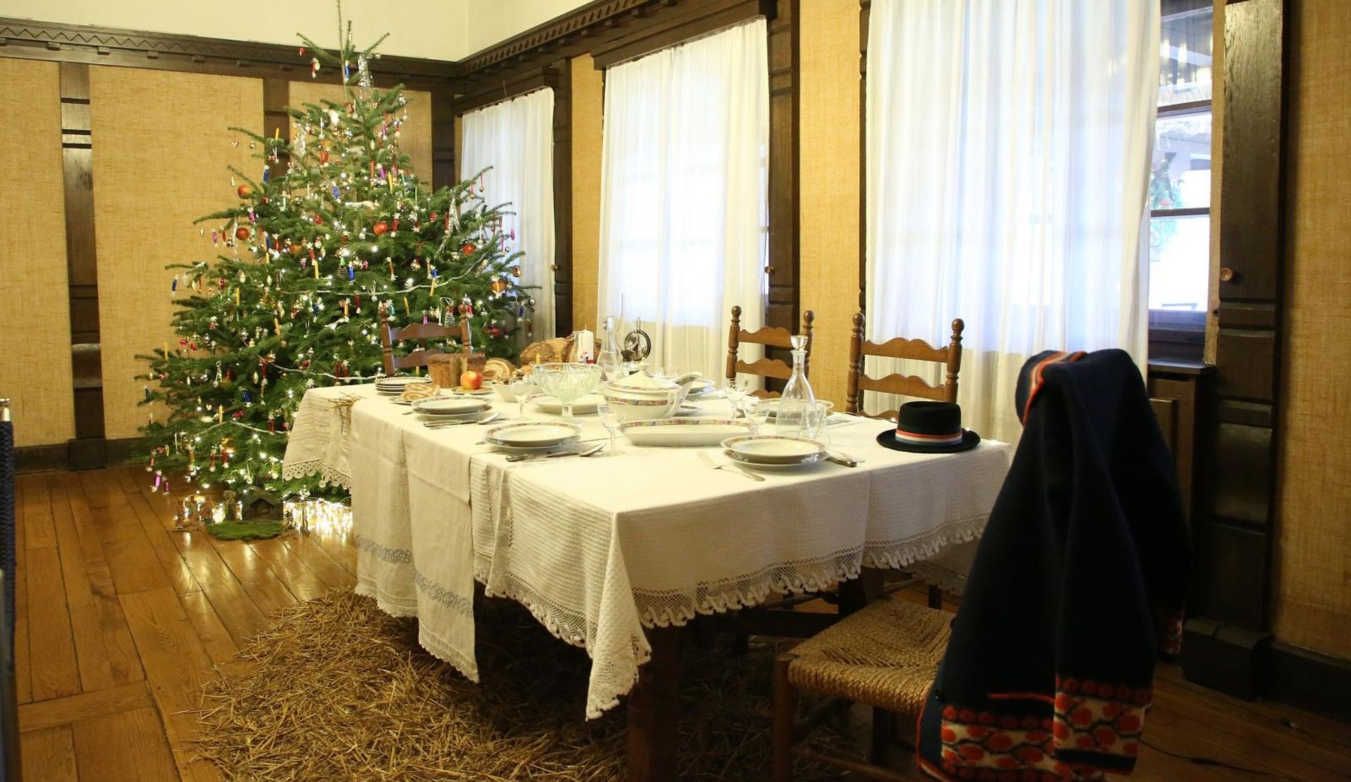01.12.2017., Zagreb - Vila Prekrizje otvorit ce svoja vrata kako bi posjetitelji ekskluzivno tijekom Adventa u Zagrebu mogli posjetiti vilu te uzivati u ljepoti njezina tradicijskog, blagdanskog izdanja i u prigodnim glazbenim programima. Photo: Borna Filic/PIXSELL