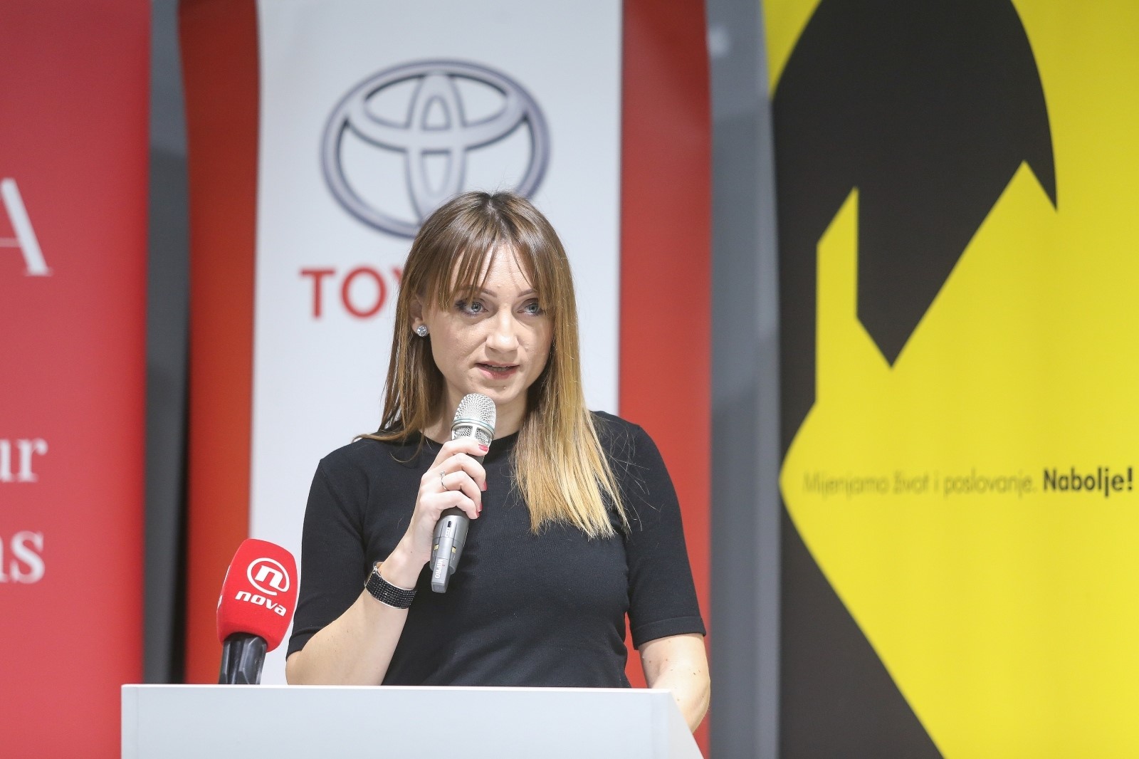 Zagreb: Dodijeljene nagrade najboljim hrvatskim poduzetnicama za 2018. godinu 06.11.2018., Algebra Lab, Zagreb - Mreza poduzetnica i poslovnih zena Women in Adria dodjelila nagrade najboljim hrvatskim poduzetnicama. Ivana Matic. 
Photo: Luka Stanzl/PIXSELL