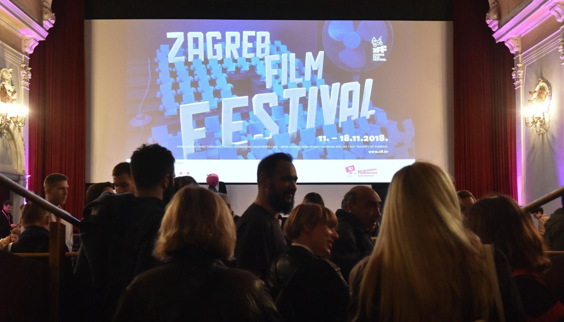 Zagreb: U Kinu Europa otvoren 16. Zagreb Film Festival 11.11.2018., Zagreb - U Kinu Europa otvoren je 16. Zagreb Film Festival. 
Photo: Davorin Visnjic/PIXSELL