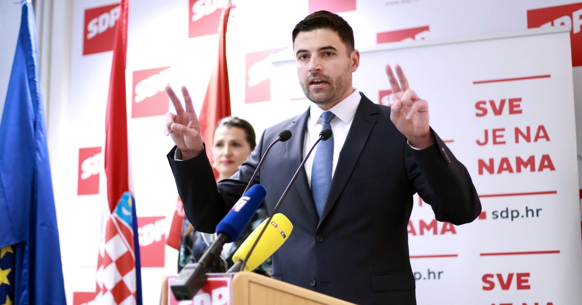 Zagreb: SDP predstavio zdravstvenu politiku 13.11.2018., Zagreb - Na konferenciji za medije SDP-a u sjedistu stranke predstavljena je SDP-ova zdravstvena politika. Predsjednik SDP-a Davor Bernardic Photo: Sanjin Strukic/PIXSELL