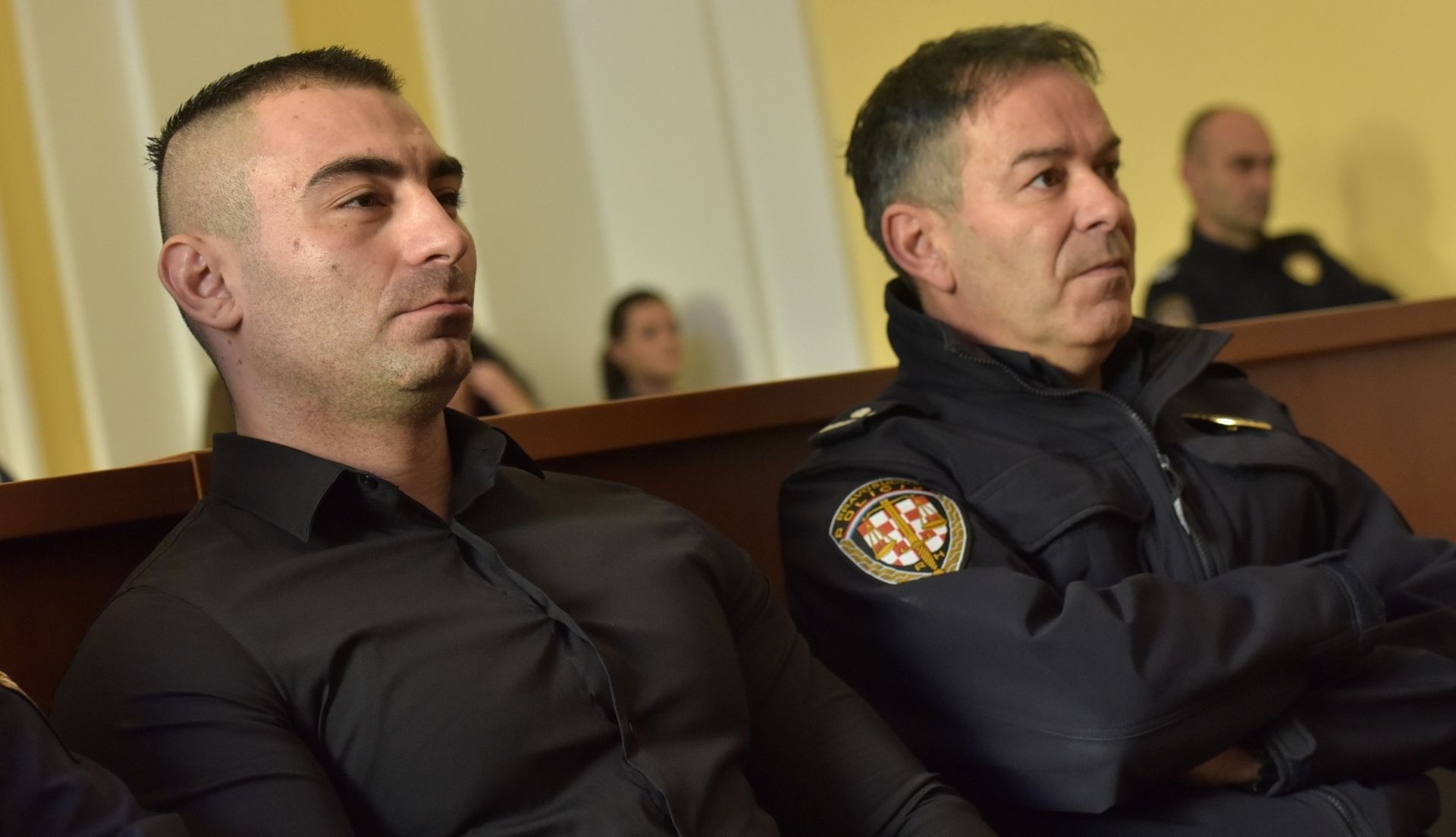 Zadar: Nastavljeno suđenje Darku Kovačeviću 16.11.2018., Zadar - Na Opcinskom sudu nastavljeno je sudjenje Darku Kovacevicu - Daruvarcu zbog premlacivanja djevojke. 
Photo: Dino Stanin/PIXSELL