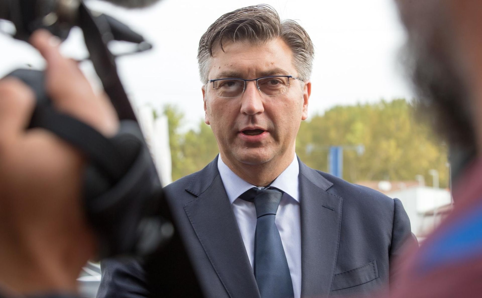 Osijek: Stručna konferencija za HDZ-ove župane, gradonačelnike i načelnike 22.09.2018., Osijek - U dvorani Gardens odrzana je strucna konferencija za zupane, gradonacelnike i nacelnike iz redova HDZ-a pod nazivom "Investicijski potencijali Hrvatske". Andrej Plenkovic Photo: Dubravka Petric/PIXSELL
