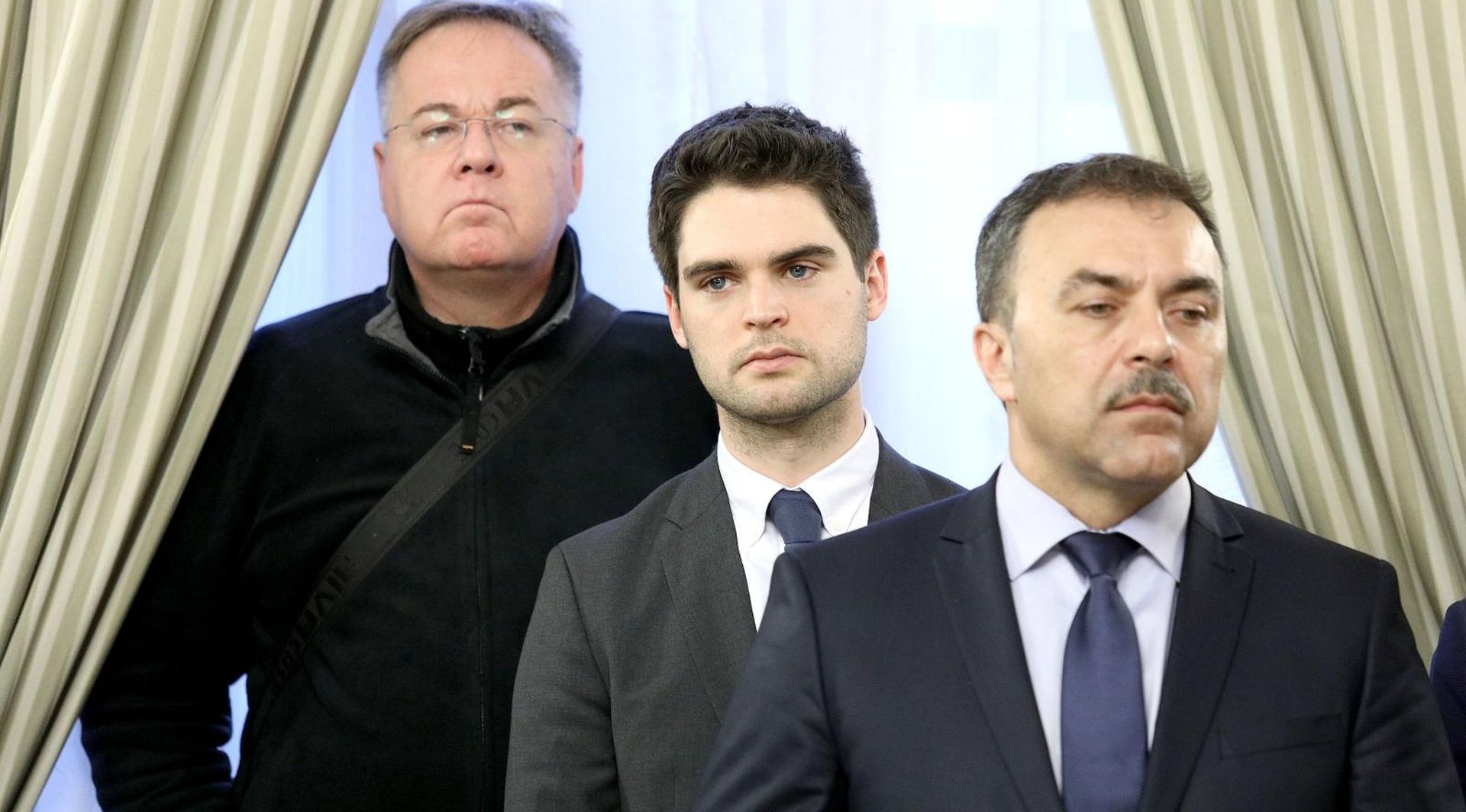 22.12.2016., Zagreb - Premijer Andrej Plenkovic oganizirao je u Banskim dvorima bozicni domjenak za novinare koji prate rad Vlade.  Karlo Ressler. 
Photo: Patrik Macek/PIXSELL