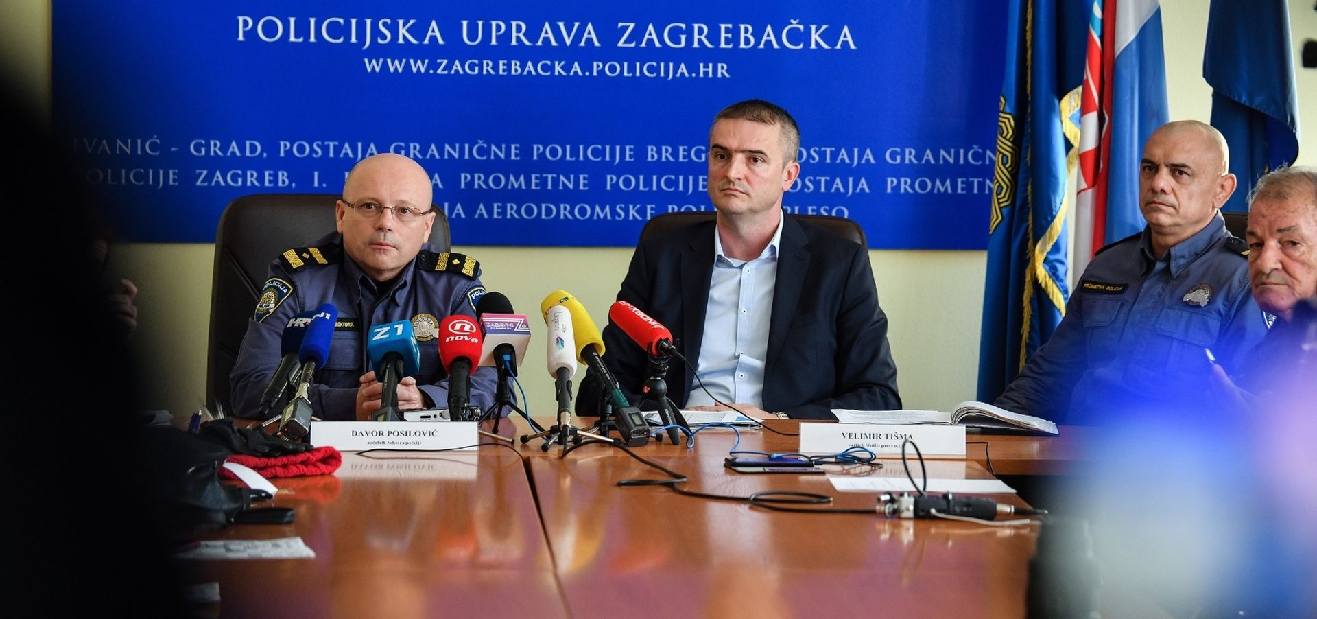 Zagreb: Policija predstavila dodatne aktivnosti tijekom Adventa u gradu 29.11.2018., Zagreb-  Konferencija za medije povodom Adventa u Zagrebu na kojoj su predstavljene aktivnosti koje je policija poduzela i koje ce poduzimati za vrijeme Adventa u Zagrebu.
Photo: Sandra Simunovic/PIXSELL