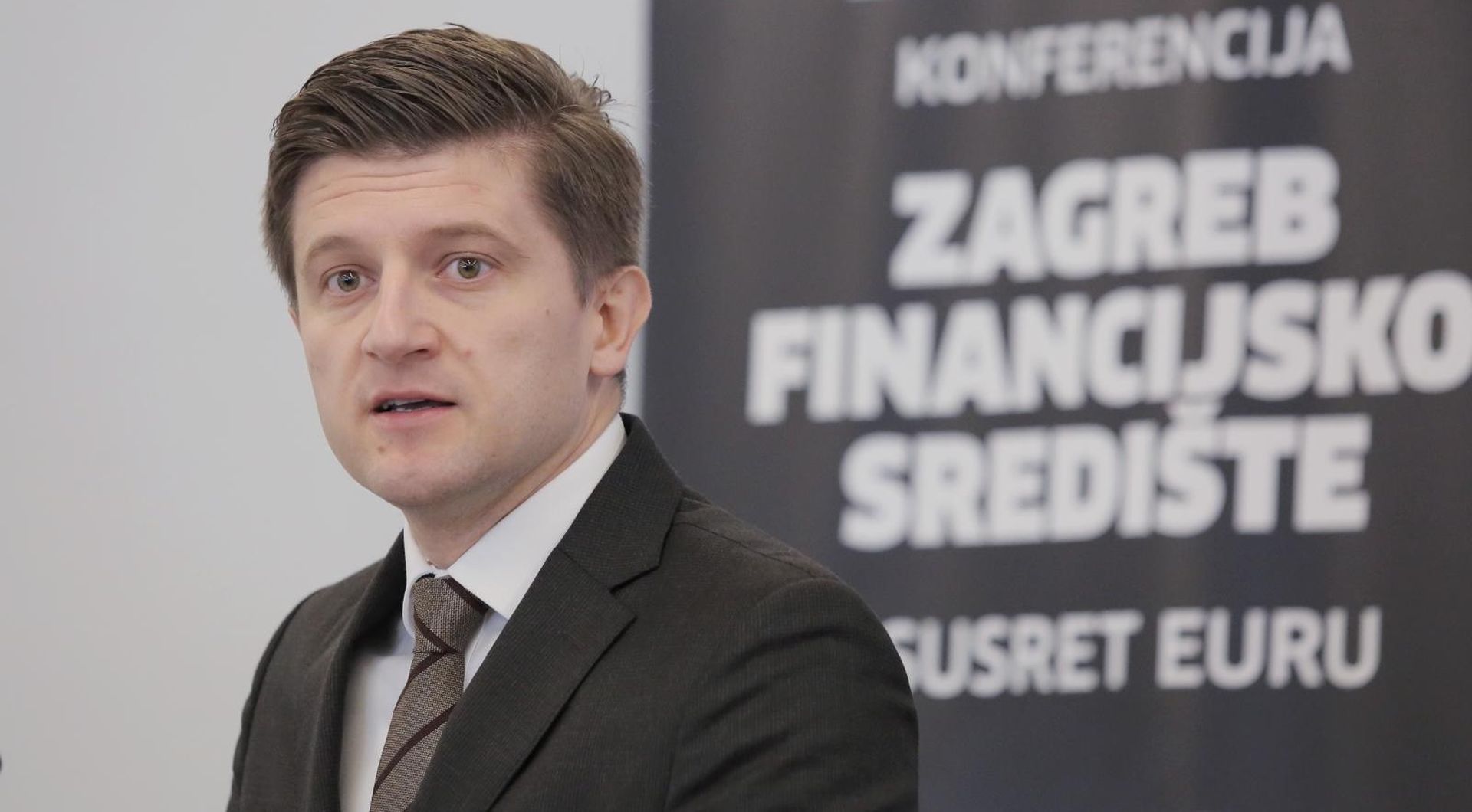 30.10.2018., Zagreb - U kongresnom centru Forum odrzana je konferencija Zagreb : Financijsko srediste - Ususret euru. Zdravko Maric. 
Photo: Tomislav Miletic/PIXSELL