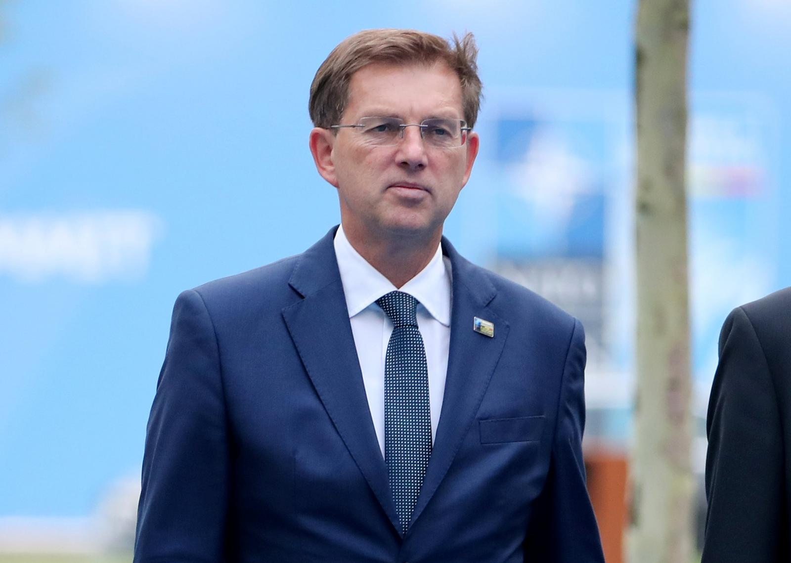 NATO Alliance Summit in Brussels Slovenia's Prime Minister Miro Cerar arrives for the second day of a NATO summit in Brussels, Belgium, July 12, 2018. Tatyana Zenkovich/Pool via REUTERS POOL
