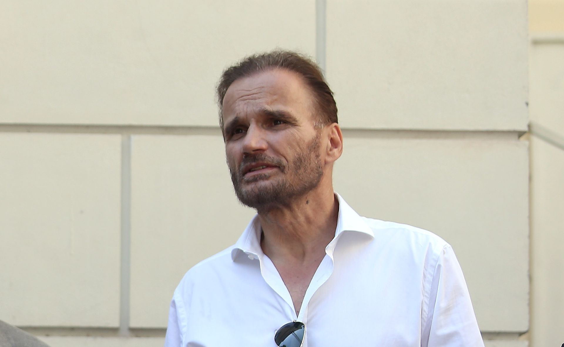 06.06.2018., Zagreb - U dvoristu gornjogradske gimnazije  otkrivena je spomen-ploca na mjestu gdje je prvi put demonstriran taekwondoa u Hrvatskoj. 
Photo: Dalibor Urukalovic/PIXSELL
