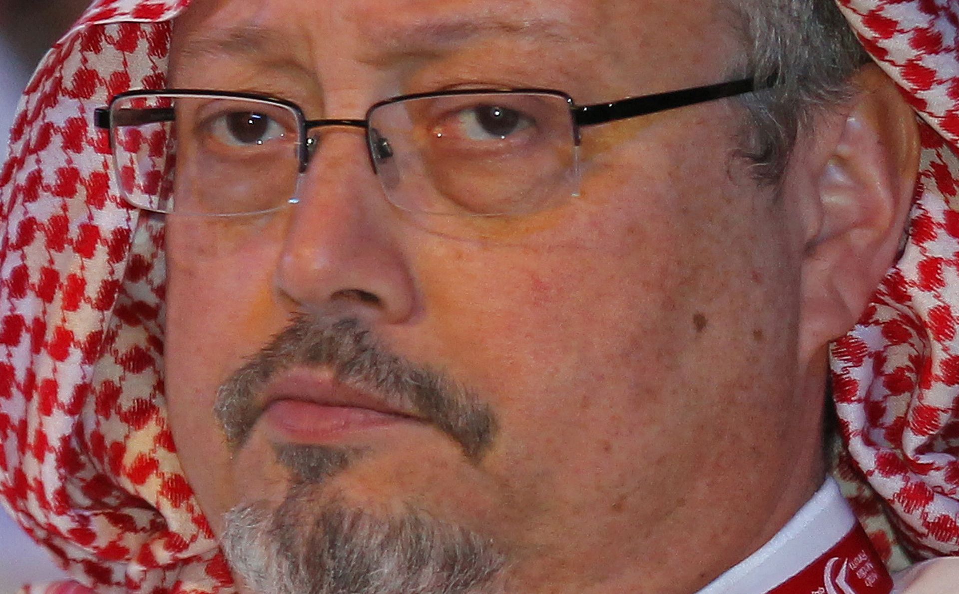 epa07105960 (FILE) - Saudi journalist and former editor-in-chief of the Saudi newspaper Al-Watan Jamal Khashoggi attends the the opening ceremony of 11th edition of Arab Media Forum 2012 in Dubai, United Arab Emirates, 08 May 2012 (issued 19 October 2018). According to reports, Saudi state television on 19 October says that missing journliast Jamal Khashoggi died in the Saudi consulate in Istanbul, Turkey following a fight. Khashoggi disappeared after visiting the Saudi consulate in Istanbul on 02 October 2018 to complete routine paperwork.  EPA/ALI HAIDER *** Local Caption *** 54673034
