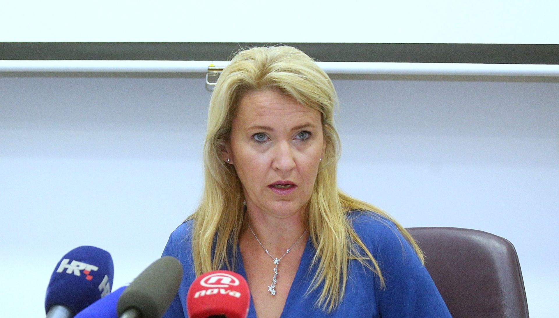 29.06.2018., Zagreb - Povjerenstvo za odlucivanje o sukobu interesa raspravljalo o pokretanju ili nepokretanju postupaka u predmetima predsjednice RH Kolinde Graba-Kitarovic, predsjednika Vlade Andreja Plenkovica i potpredsjednika Vlade Damira Krsticevica, Boze Petrova i Milorada Pupovca. Majda Uzelac, Natasa Novakovic Photo: Zarko Basic/PIXSELL
