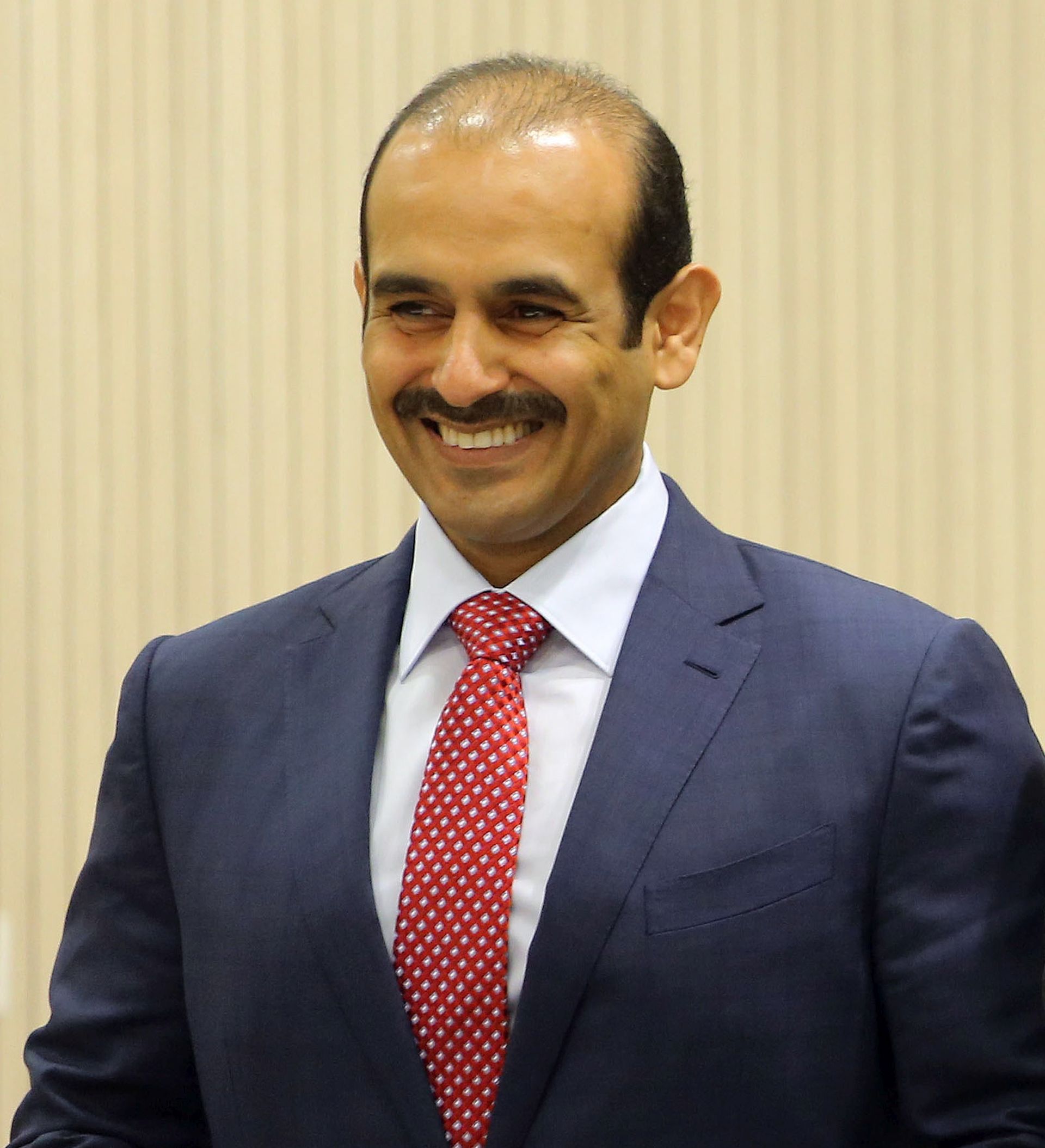 epa07205302 (FILE) - Minister of Energy in Qatar and former President and CEO of Qatar Petroleum Saad Sherida Al-Kaabi seen after signing the Exploration and Production Sharing Contracts for licensing blocks 10 of Cyprus' Exclusive Economic Zone (EEZ) by ExxonMobil Exploration and Production Cyprus (Offshore) Limited and Qatar Petroleum International Upstream O.P.C, in Nicosia, Cyprus, 04 April 2017 (reissued 03 December 2018). Qatar will withdraw from OPEC effective from 01 January 2019, according to Saad Sherida Al-Kaabi.  EPA/KATIA CHRISTODOULOU