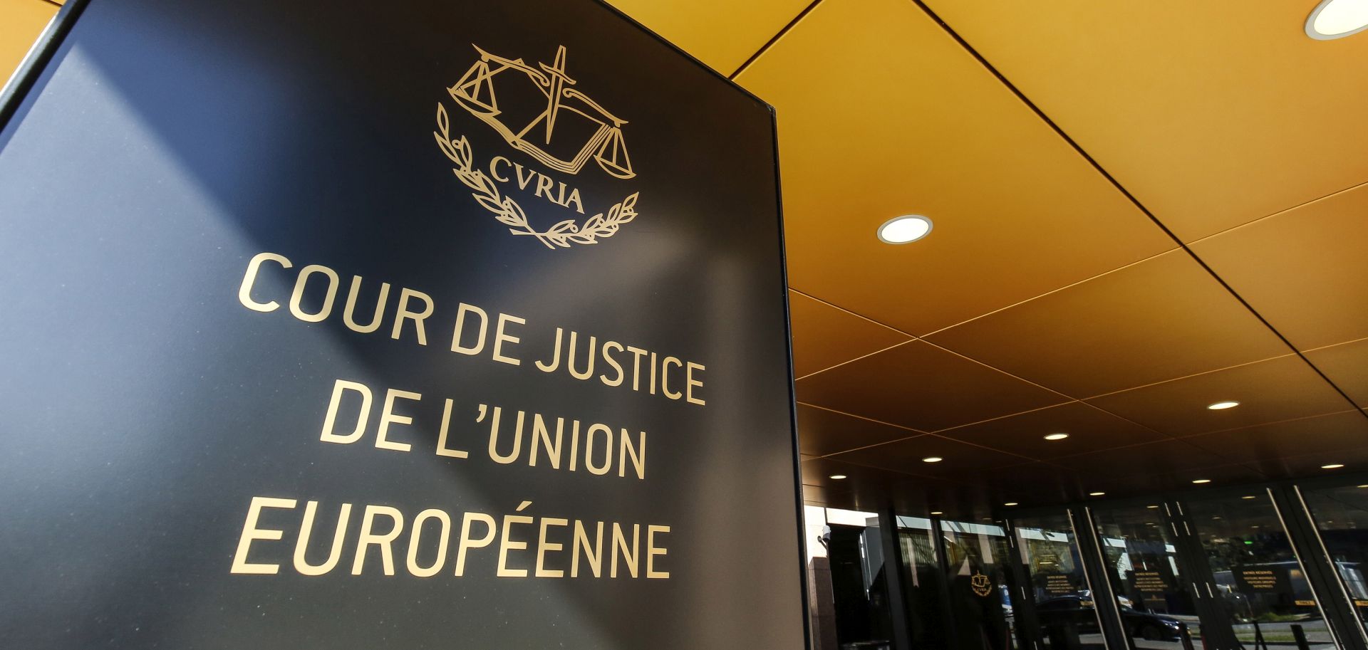 epa07221192 (FILE) - A general view of the entrance of the European Court of Justice (Court of Justice of European Union) (ECJ) in Luxembourg, 10 May 2017 (reissued 10 December 2018). Reports on 10 December 2018 state that the European Court of Justice has ruled the Britain can cancel Brexit without the permission of the other 27 EU members. The ECJ judges ruled this could be done without altering the terms of Britain's membership.  EPA/JULIEN WARNAND *** Local Caption *** 53507690
