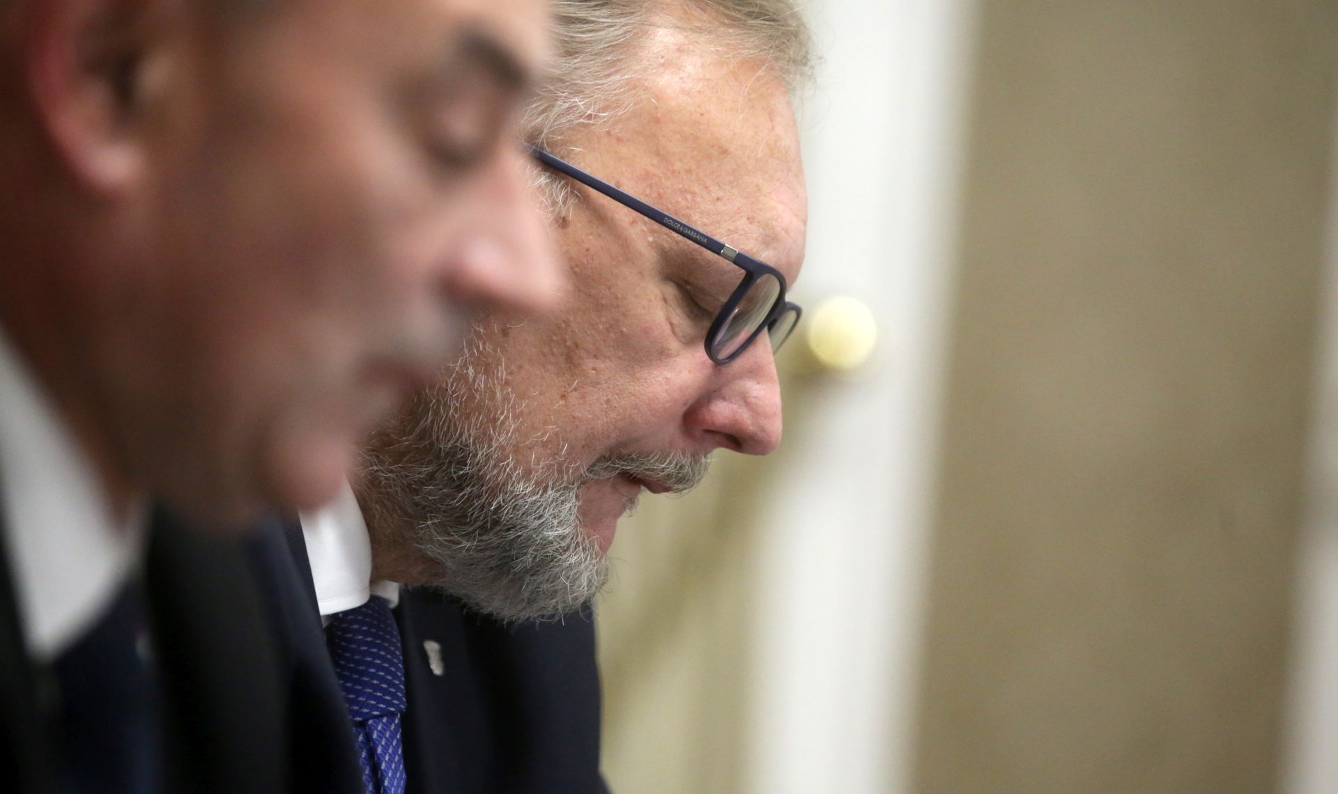 Zagreb, 13.12.2018 -  Sjednica Vlade RH. Na fotografiji Davor Božinović. foto HINA / Daniel KASAP /dk