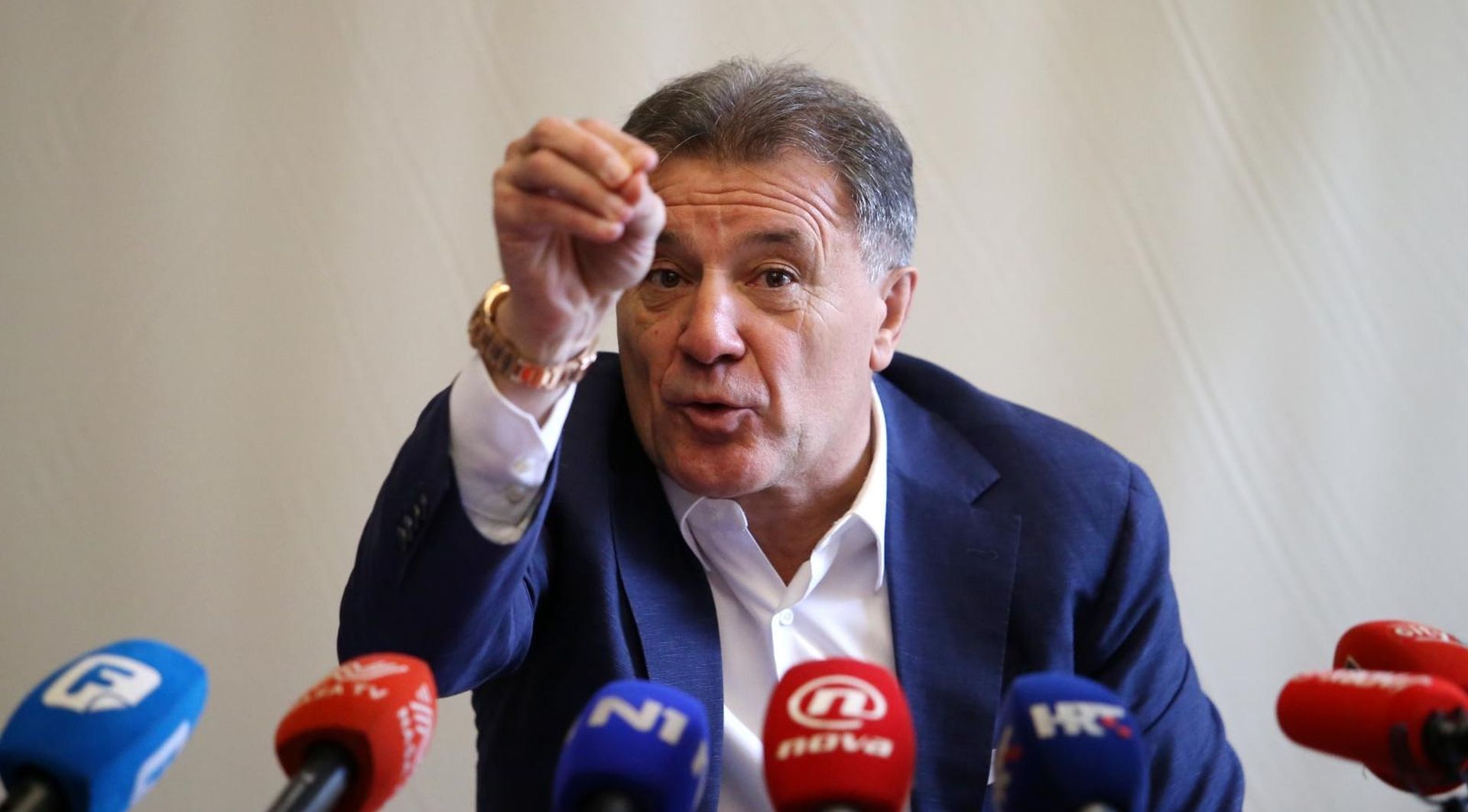 03.12.2018., Medjugorje, Bosna i Hercegovina - Zdravko Mamic odrzao je konferenciju za medije na kojoj je pricao o aferi SMS i drugim aktualnim temama. Photo: Ivo Cagalj/PIXSELL
