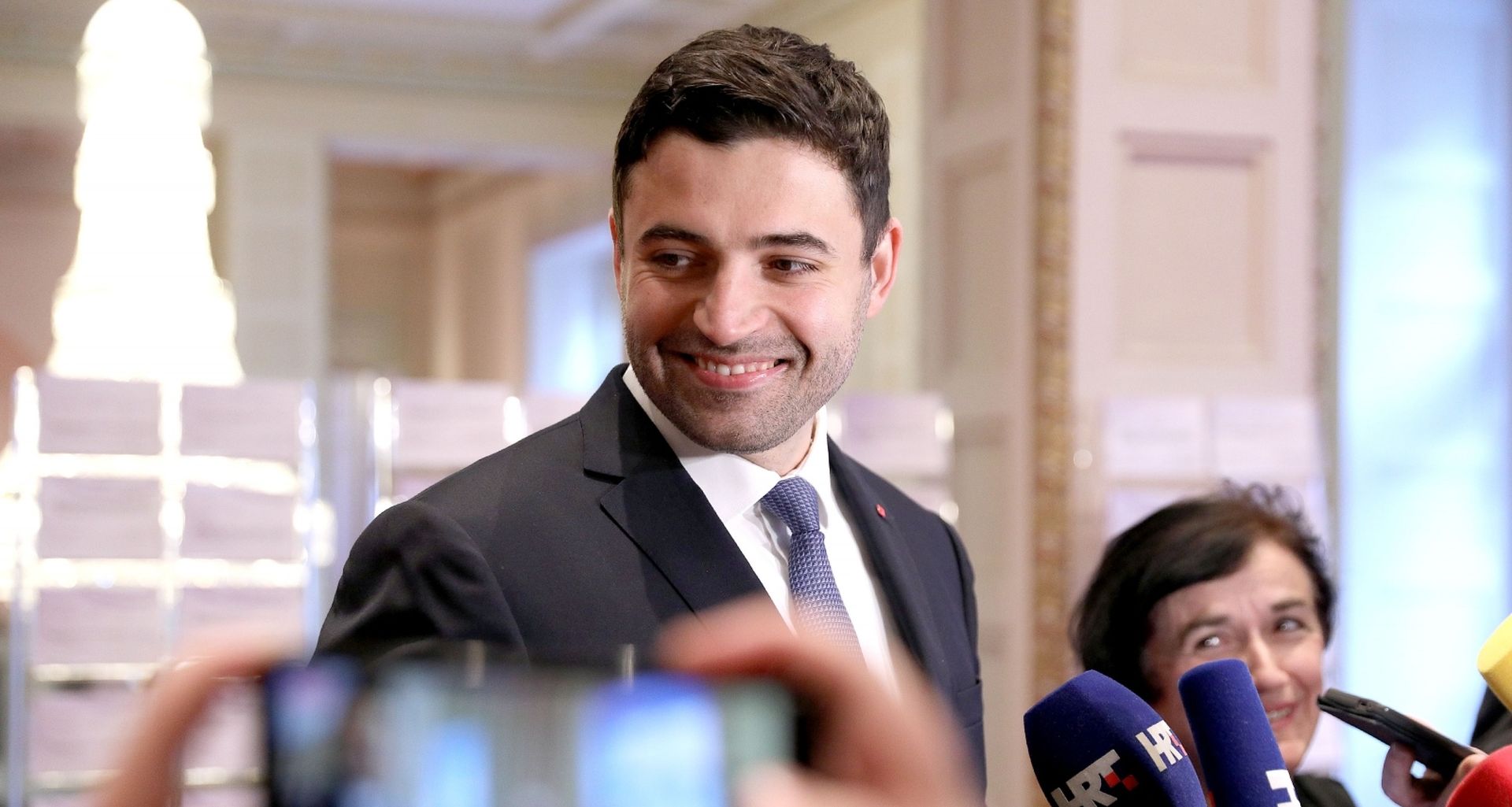 Zagreb: Davor Bernardić održao je u Saboru konferenciju za medije 04.12.2018., Zagreb- Predsjednik SDP-a Davor Bernardic odrzao je u Saboru konferenciju za medije.

Photo: Patrik Macek/PIXSELL