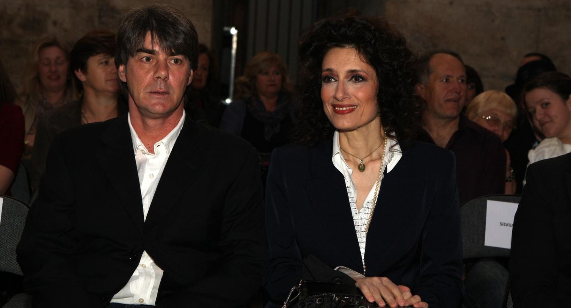 28.04.2011., Dioklecijanovi podrumi, Split - Modna revija Montura Split Fashion Destination 2011. 
Mario Budimir,Doris Dragovic
Photo: Ivo Cagalj/PIXSELL