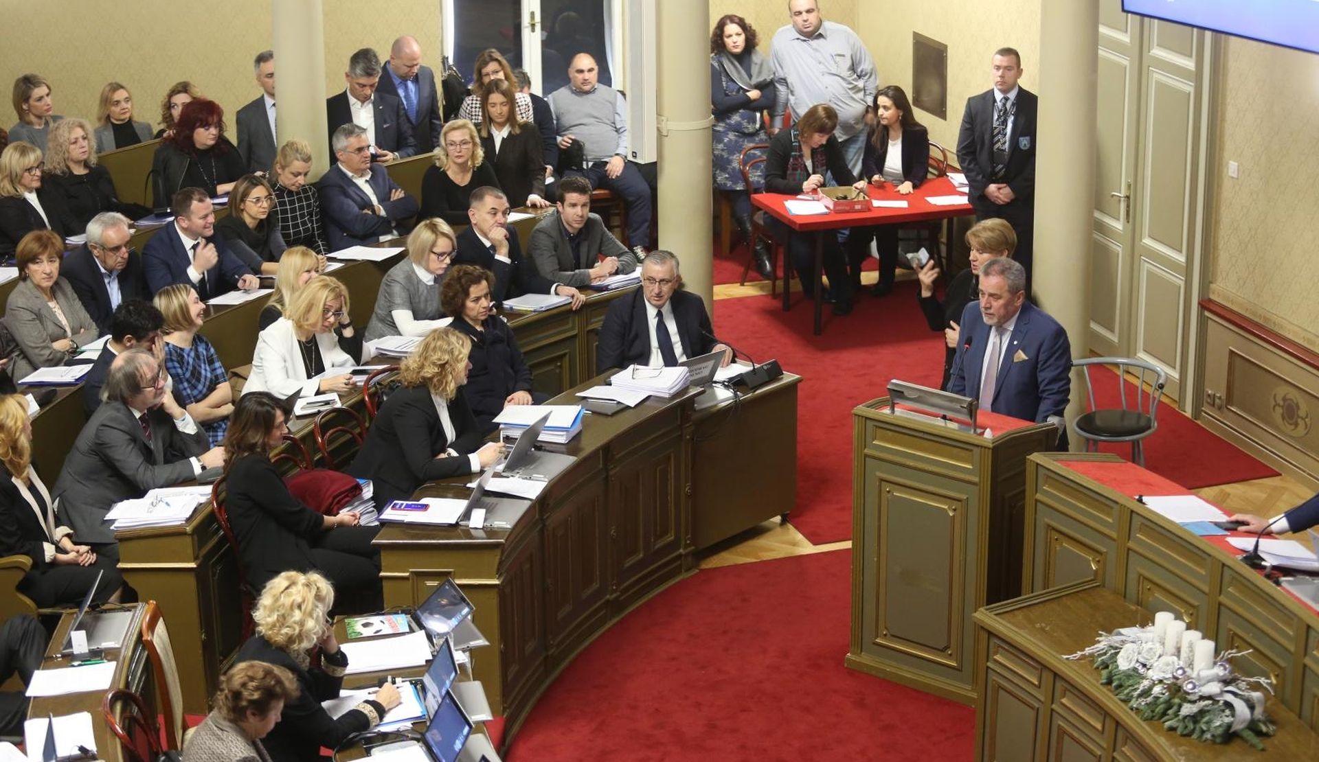 13.12.2018., Zagreb - 18. sjednica Gradske skupstine Grada Zagreba.
Photo: Matija Habljak/PIXSELL