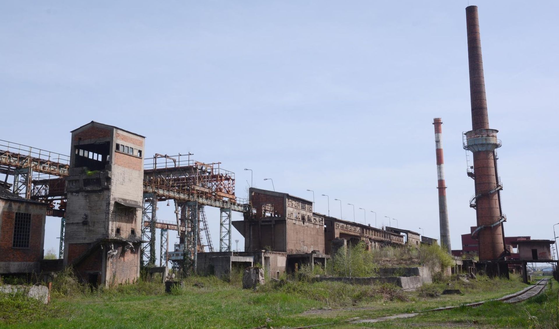 14.04.2018., Sisak - Napusteni i devastirani pogoni sisacke Zeljezare. Photo: Nikola Cutuk/PIXSELL