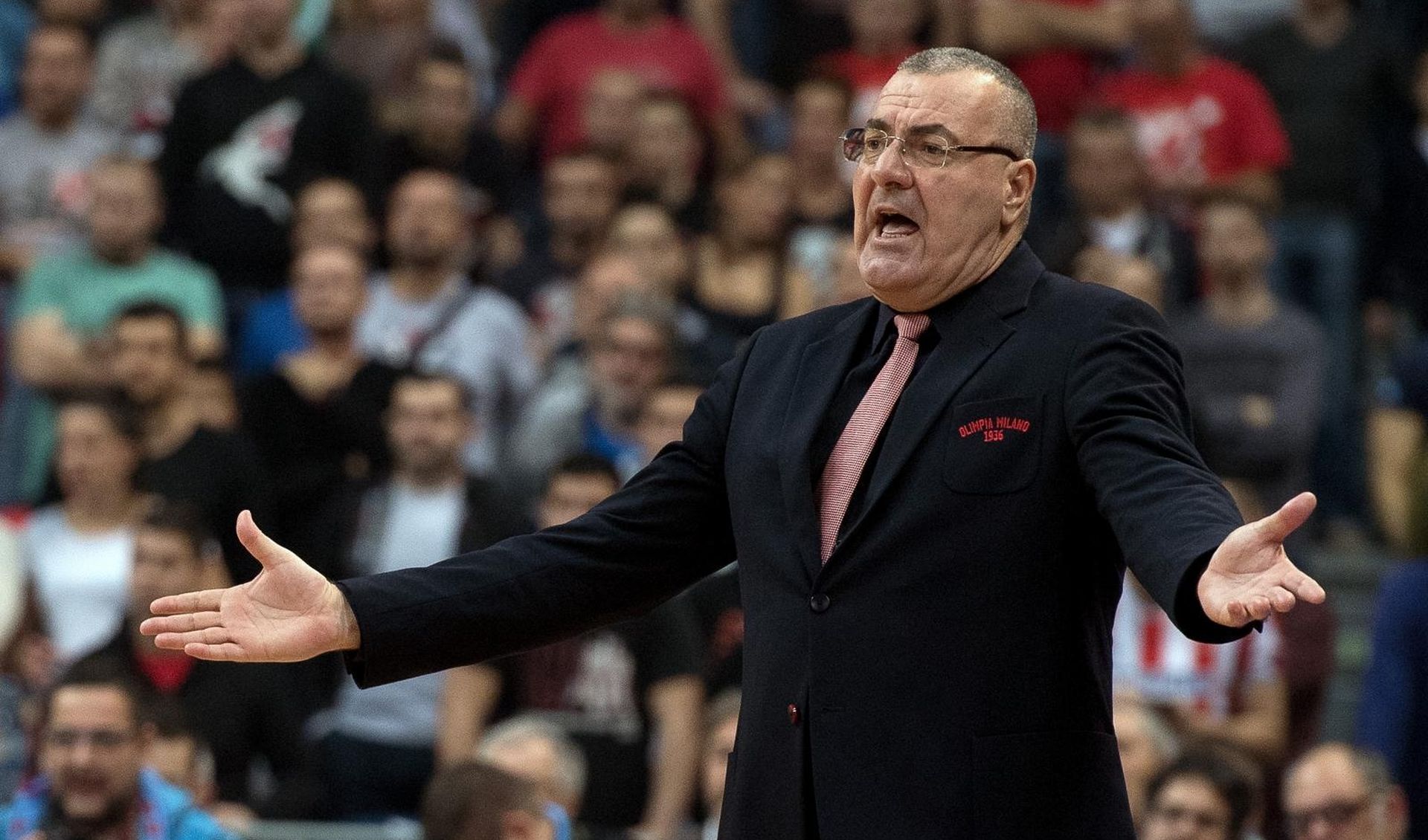 .  17.11.2016., Kombank Arena, Beograd - Turkish Airlines Euroliga, 8. kolo, Crvena Zvezda MTS - EA7 Emporio Armani Milan. Jasmin Repesa. Photo: Srdjan Ilic/PIXSELL