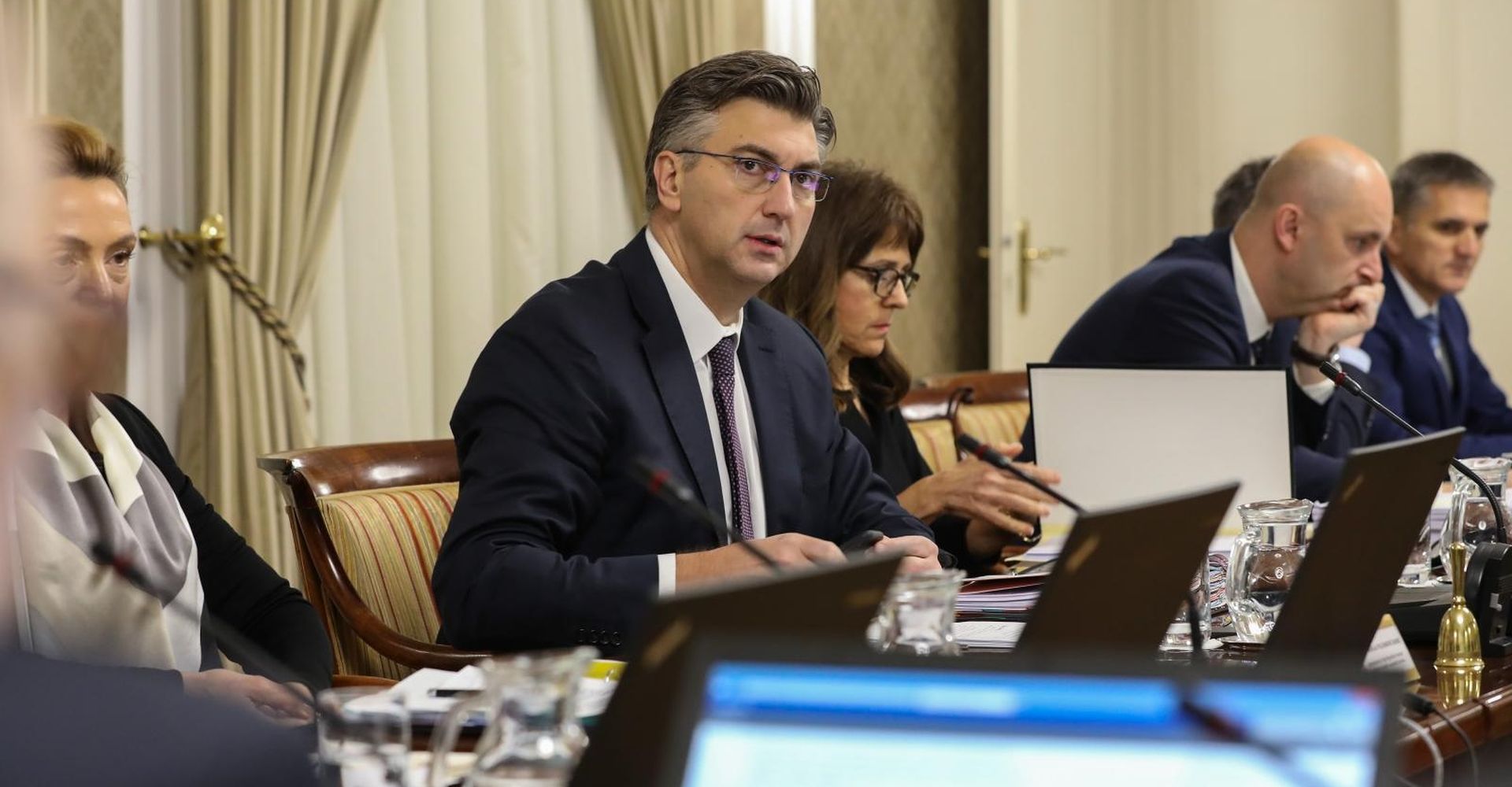 Zagreb: Redovna sjednica Vlade RH održana je u Banskim dvorima 20.12.2018., Zagreb - Redovna sjednica Vlade RH odrzana je u Banskim dvorima. Andrej Plenkovic
 Photo: Jurica Galoic/PIXSELL