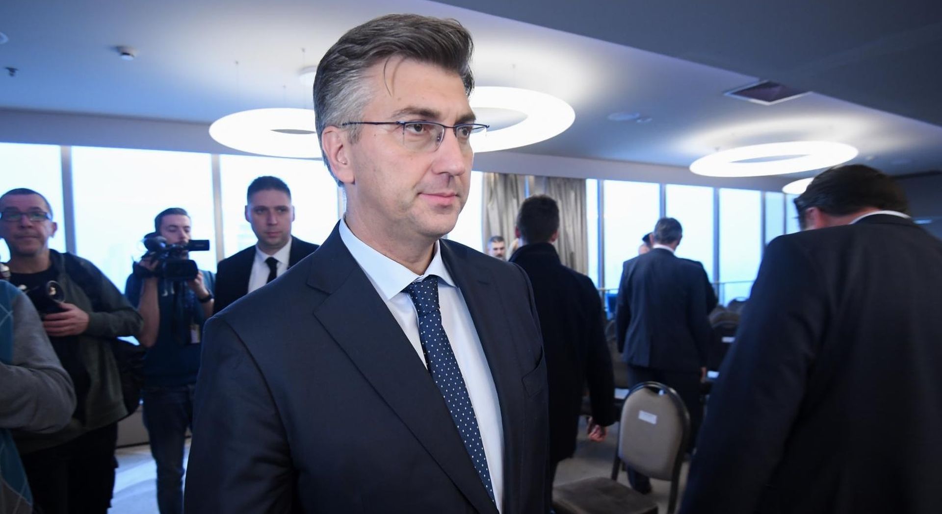 Zagreb: U hotelu Westin održana sjednica Predsjedništva i Nacionalnog vijeća HDZ-a 20.12.2018., Zagreb - U hotelu Westin odrzalo se predsjednistvo i nacionalno vijece HDZ-a. Andrej Plenkovic
Photo: Marko Lukunic/PIXSELL