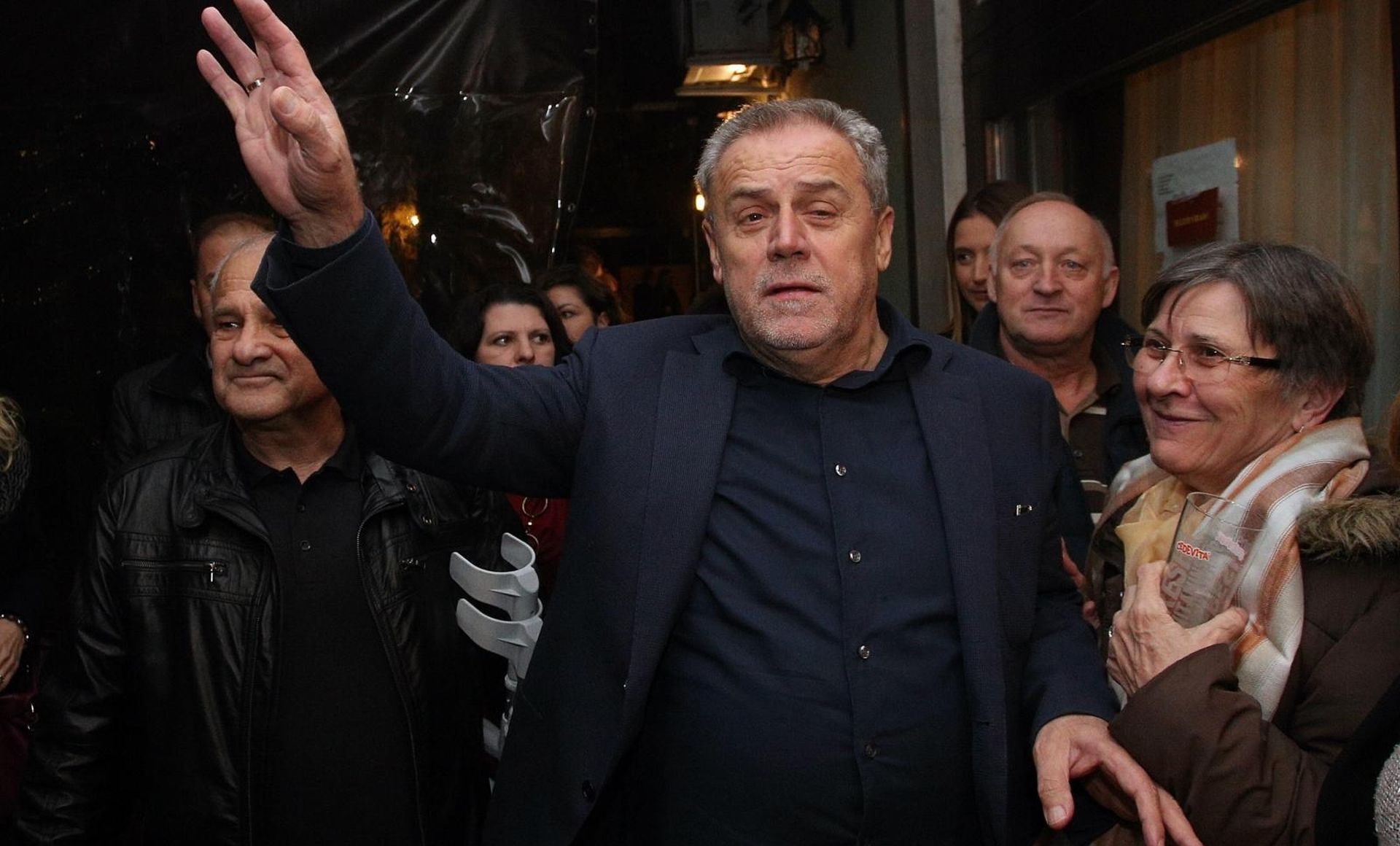 Zagreb: Milan Bandić u društvu prijatelja proslavio svoj 63. rođendan 22.11.2018., Zagreb - U restoranu Skender, na Remetama, gradonacelnik Milan Bandic proslavio je svoj 63. rodjendan.
Photo: Zarko Basic/PIXSELL