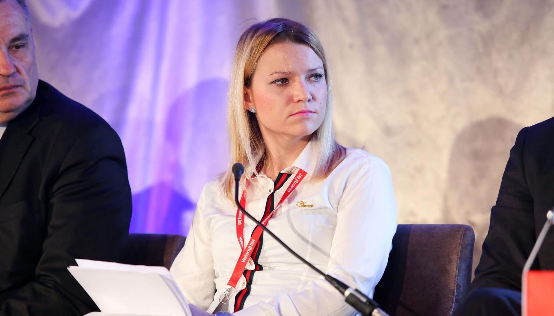26.03.2018. Zagreb - Hotel Westin. U organizaciji Vecernjeg lista odrzana je konferencija "Hrvatska kakvu trebamo-buducnost hrvatskog zdravstva". Panel diskusija, kakvo nam zdravstvo treba. Jasna Karacic. 
Photo: Luka Stanzl/PIXSELL